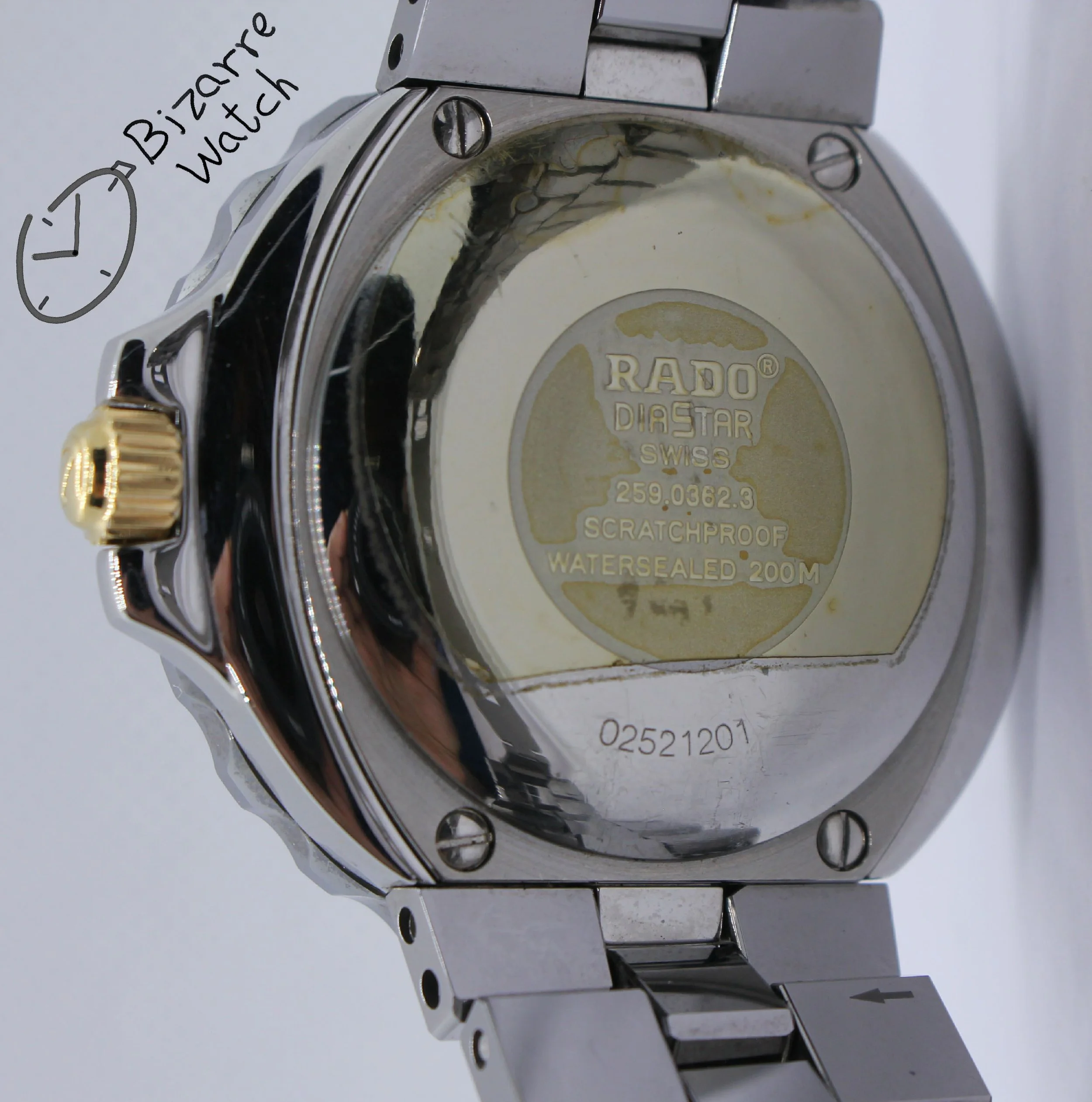 caseback Rado Diastar R14362201 Diamaster 200M Diver 259.0362.3 Ceramic Watch men bizarrewatch bizarre