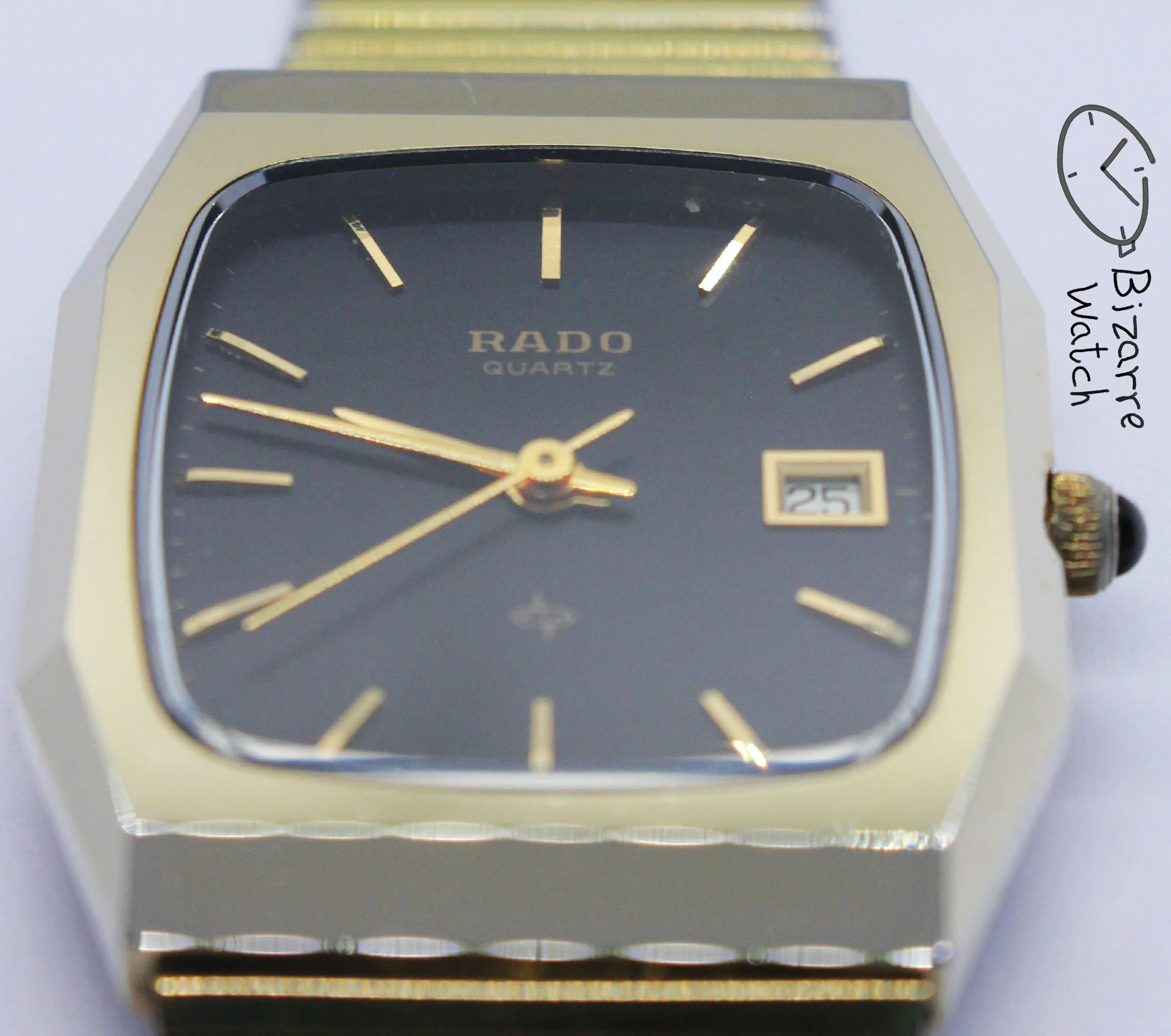 polarised polarized lens view goldplated gold plated bracelet Vintage Scratchproof Rado Diastar 129.9500.9 Tunsgten Carbide Goldplated Watch men women unisex pre-owned pre-owned bizarre