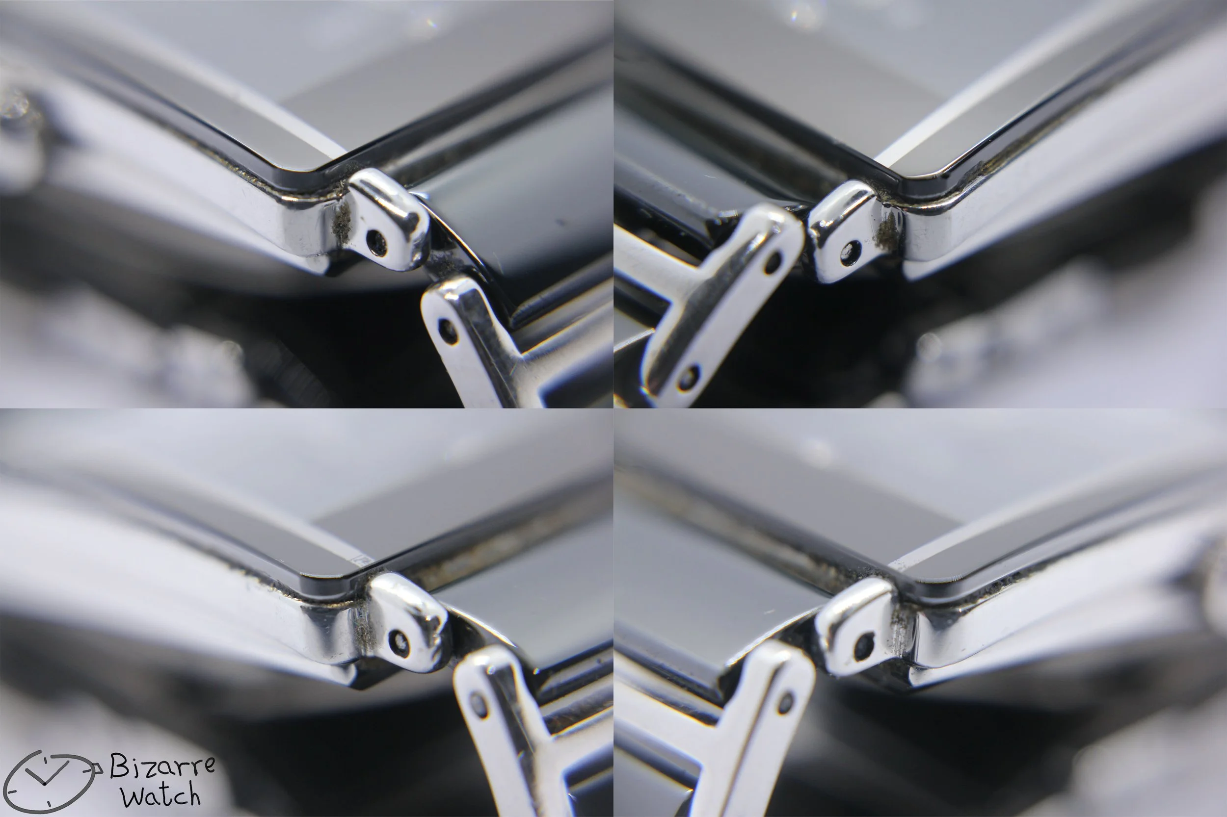 sapphire crystal corners Scratchproof Rado jubile jubilee Jubilé Black Ceramic Diastar Integral 160.0486.3 Watch women men unisex bizarrewatch bizarre