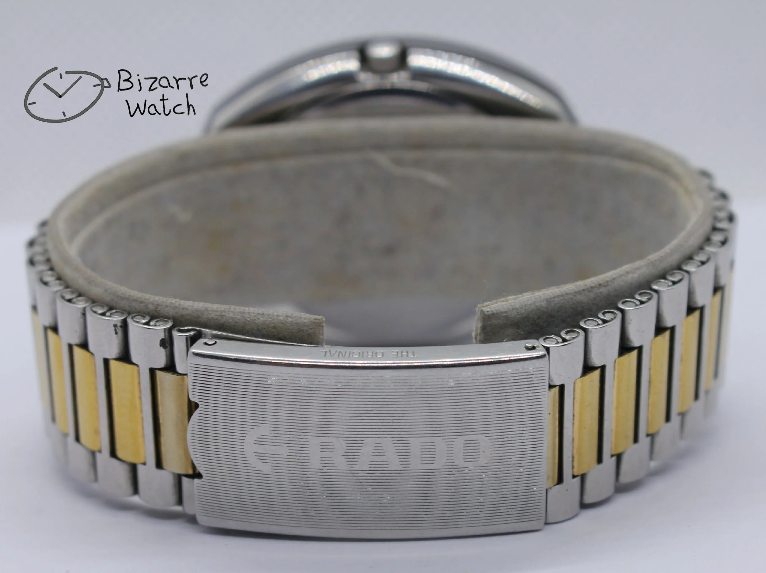 stainless steel bracelet clasp 01992 RADO diamond diamonds The Original Diastar Scratchproof 114.0391.3 Day Date 36mm Goldplated Watch men women unisex bizarre yellow