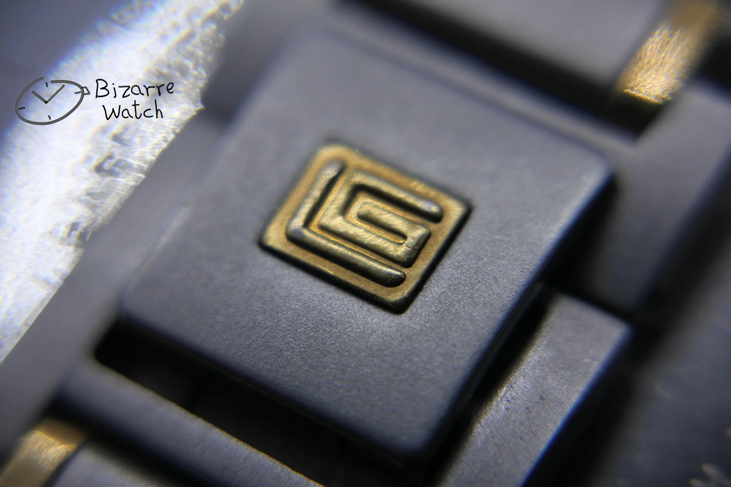 clasp  laroche Vintage Goldplated Guy La Roche ETA 955.414 176 4023 Stainless Steel Bracelet Watch women men unisex