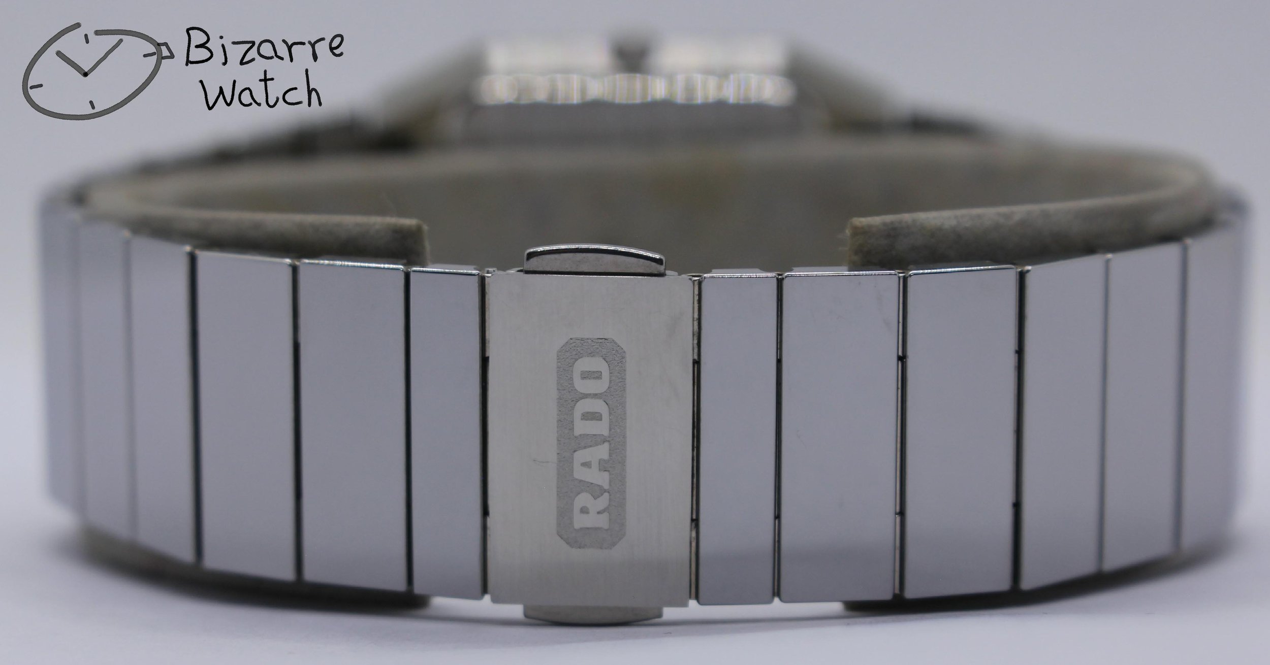 clasp 03301 rare black diamond silver Vintage Scratchproof Rado Diastar 129.0292.3 Tungsten Mirror Finish Unisex Watch men women