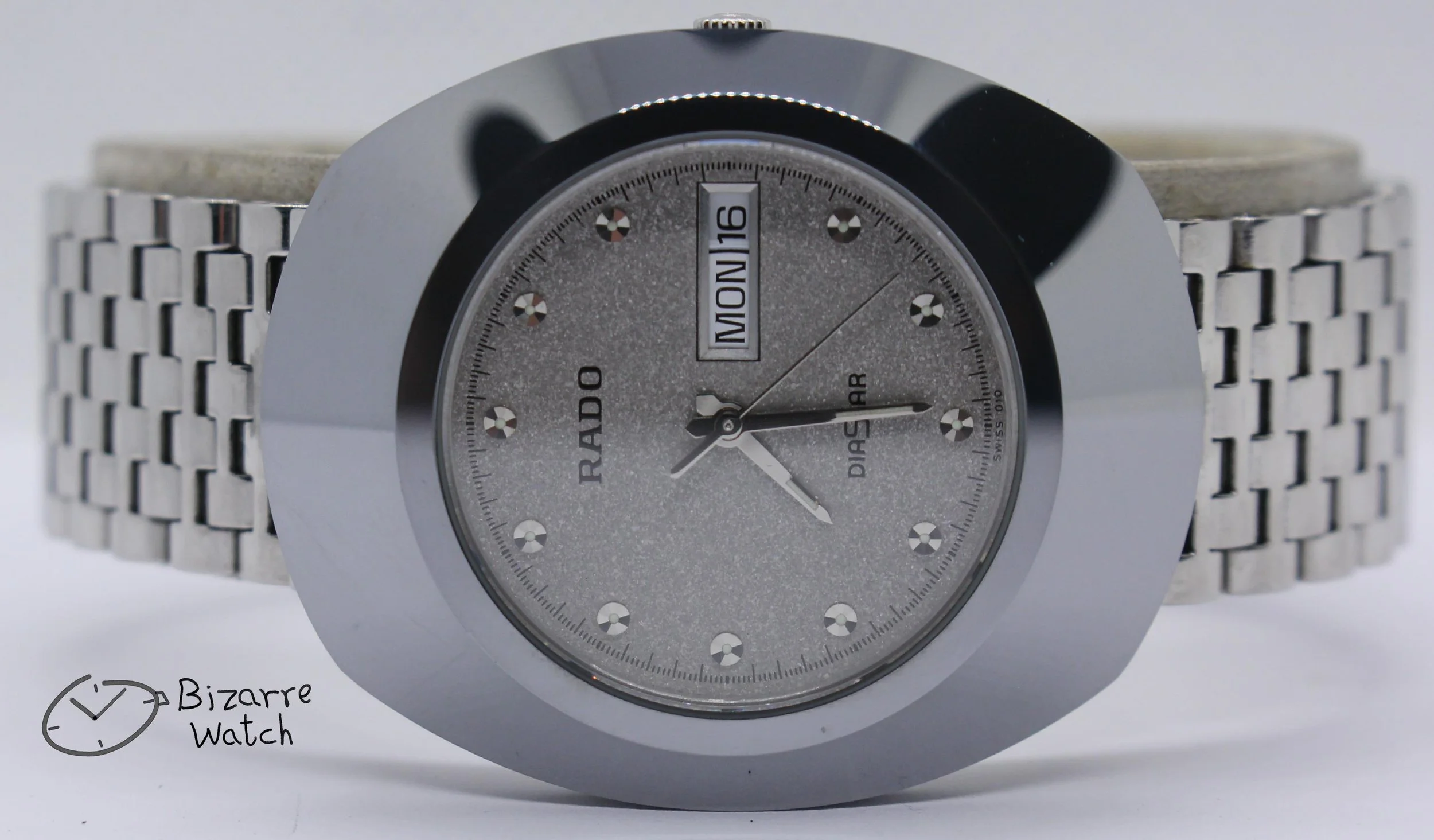 دياستار رادو ساعة ساعه ضد الخدش اوريجينال فضية قضي عتيقة مستعمل مستعملة حريمي حريمى رجالي رجالى رجال 114.0391.3