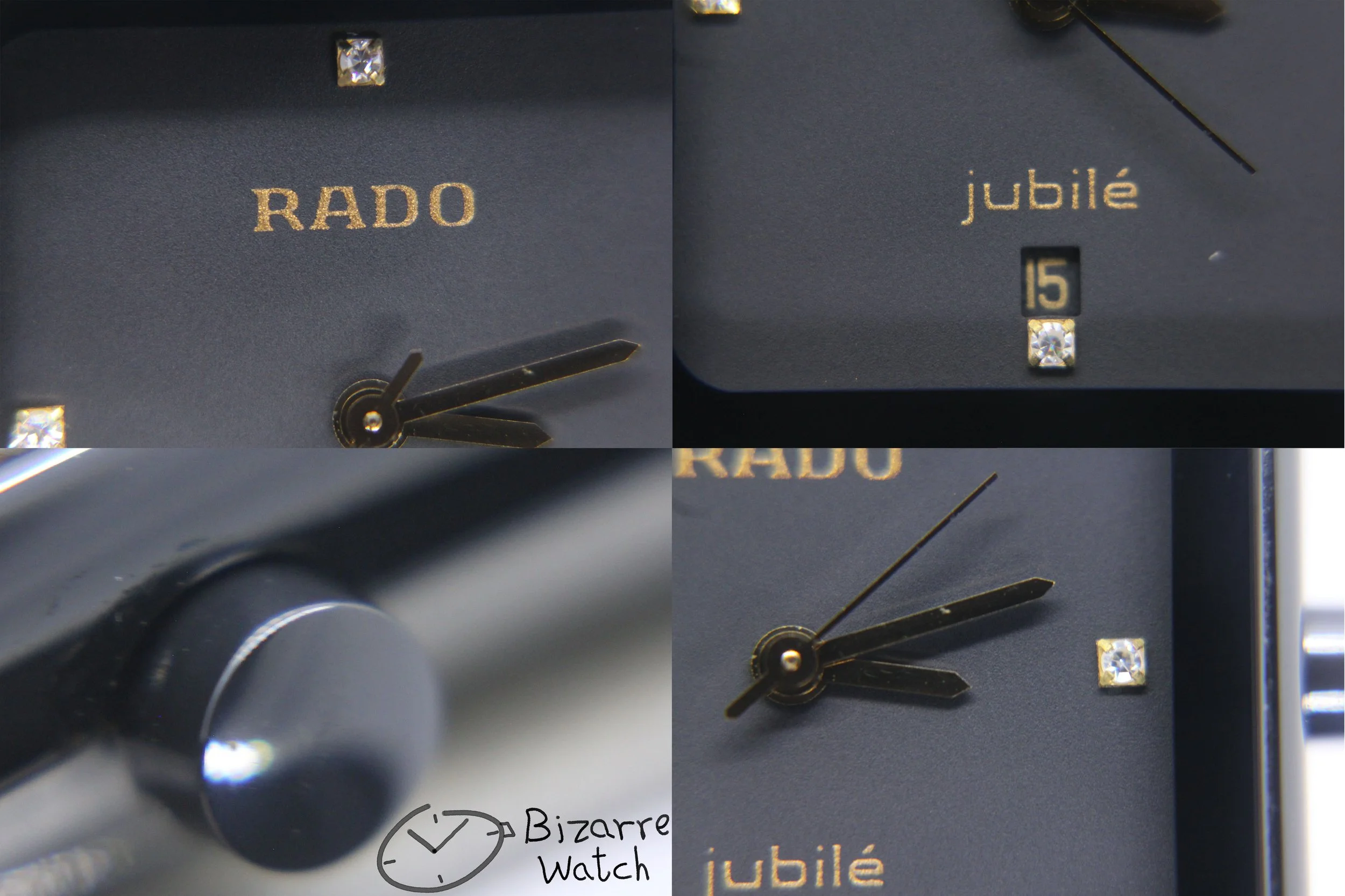 dial 071 hands logo vintage 4 Diamonds 24mm Jubilé Scratchproof Rado Ceramica Jubilee 111.0348.3 Ceramic Watch women men unisex