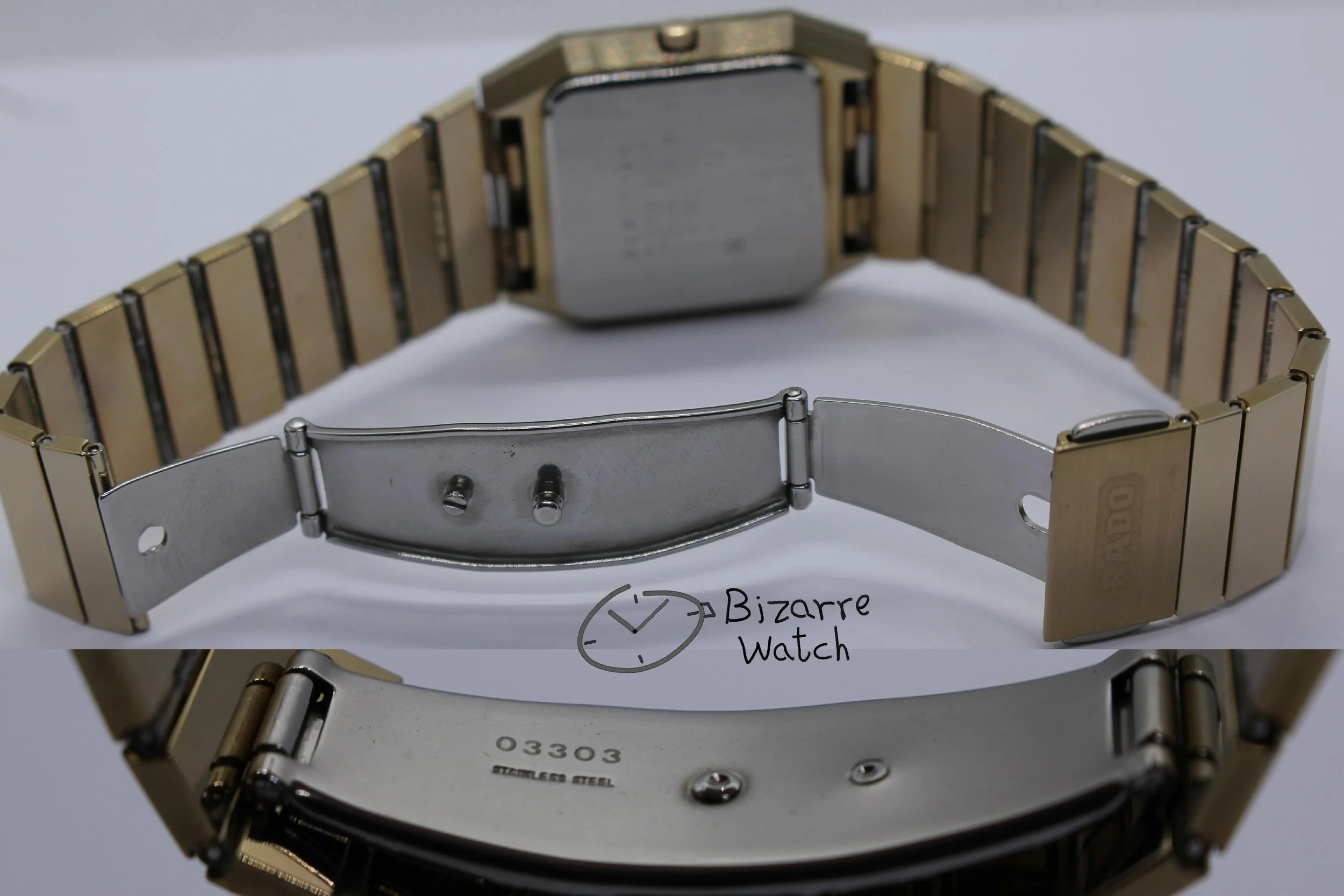 clasp stainless steel 03303 Vintage Scratchproof Rado Diastar 129.0325.3 Tungsten Mirror Finish Unisex Watch bizarre women men