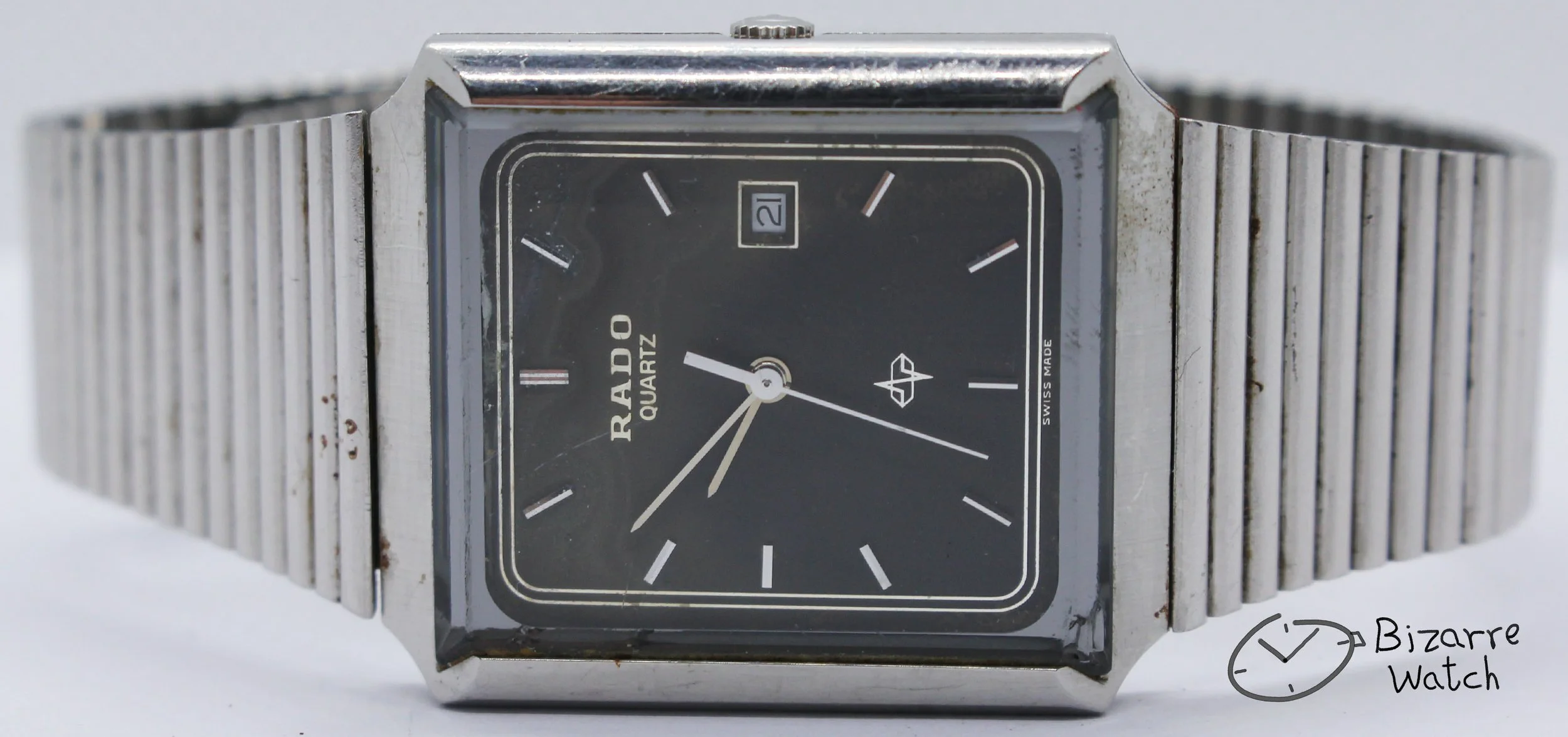Vintage Rado 111.3106.4 stainless steel Watch preowned used bizarre