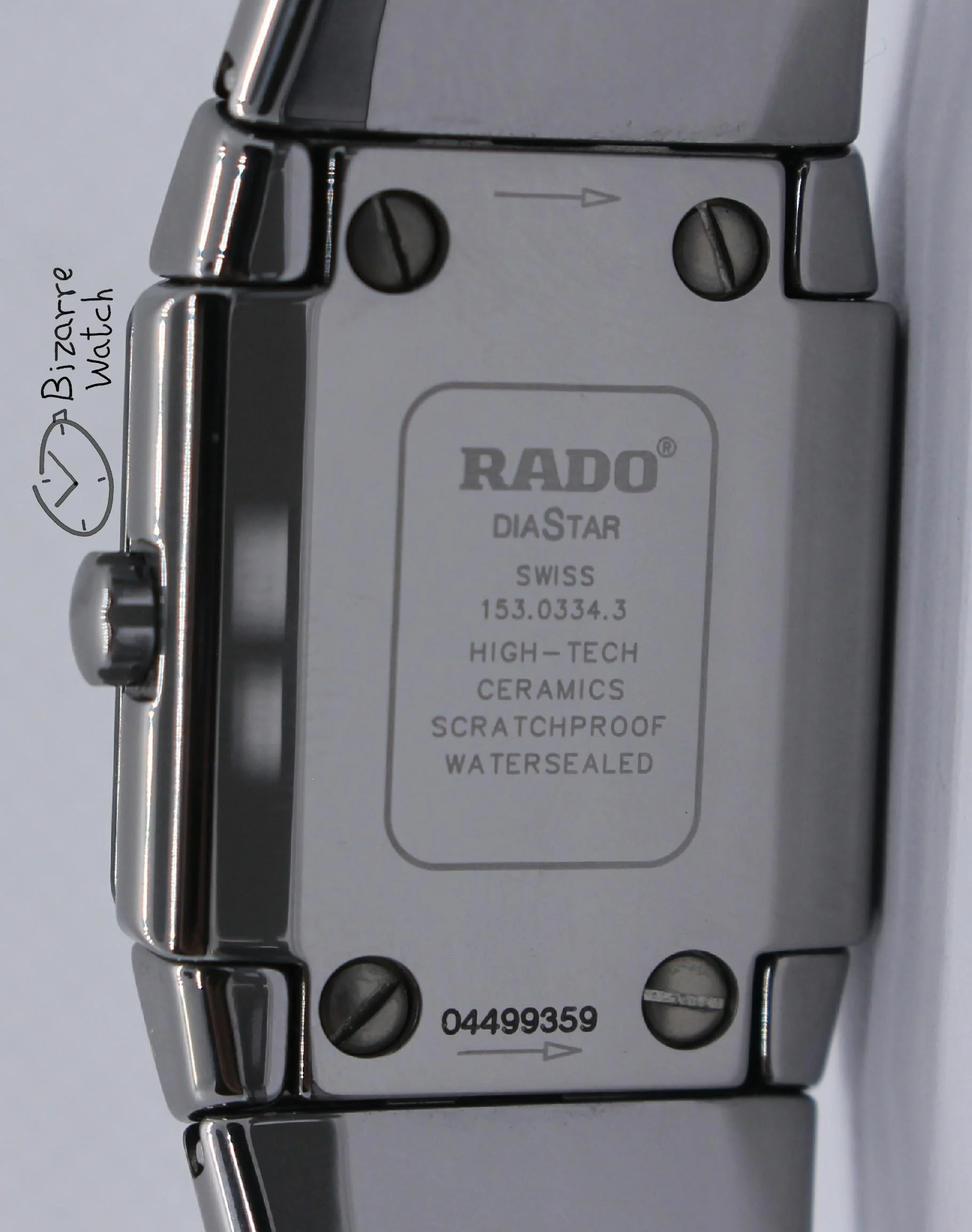 caseback scratchproof Rado Diastar Sintra 21mm Blue Sunburst Dial 153.0334.3 Silver Ceramic Watch titanium ladies women bizarre bracelet links