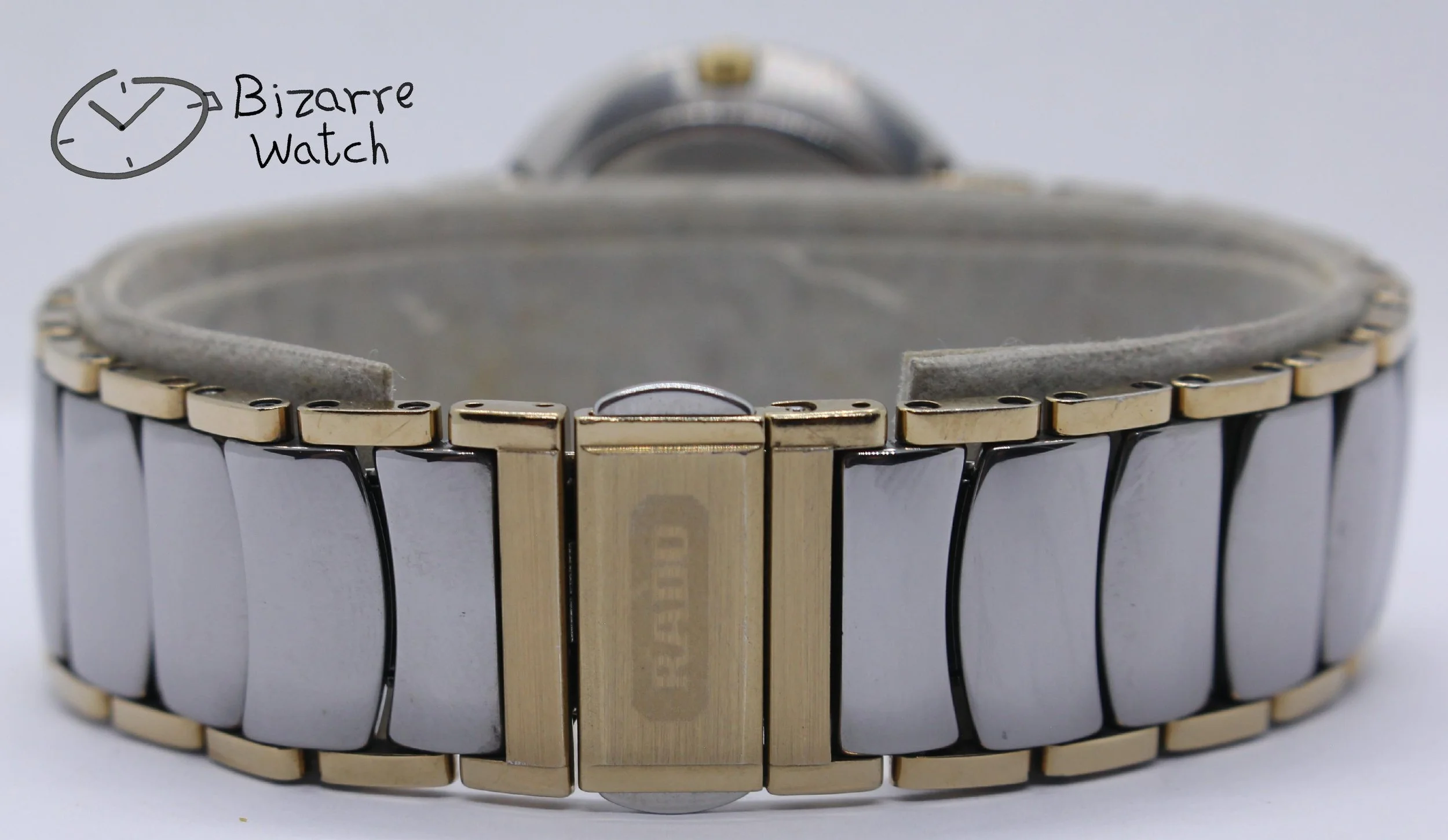 Scratchproof Rado Coupole Silver 129.0326.3 Ceramic Band Domed Sapphire Watch men women unisex vintage bizarre