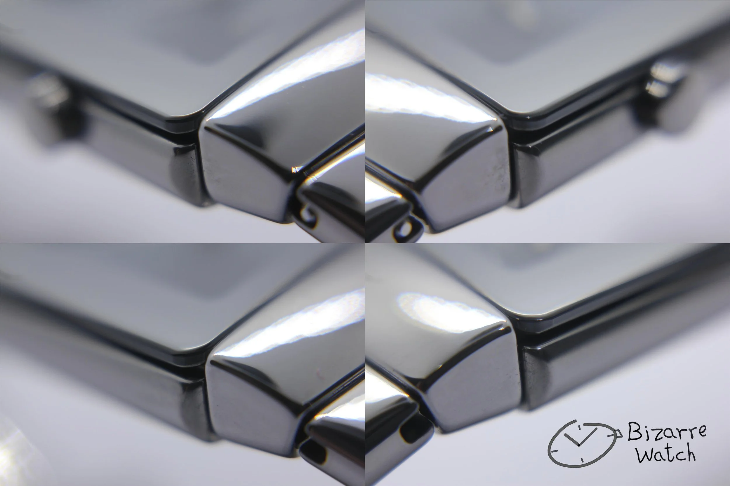 four corner sapphire crystal scratchproof Rado Diastar Sintra 21mm Blue Sunburst Dial 153.0334.3 Silver Ceramic Watch titanium ladies women bizarre bracelet links