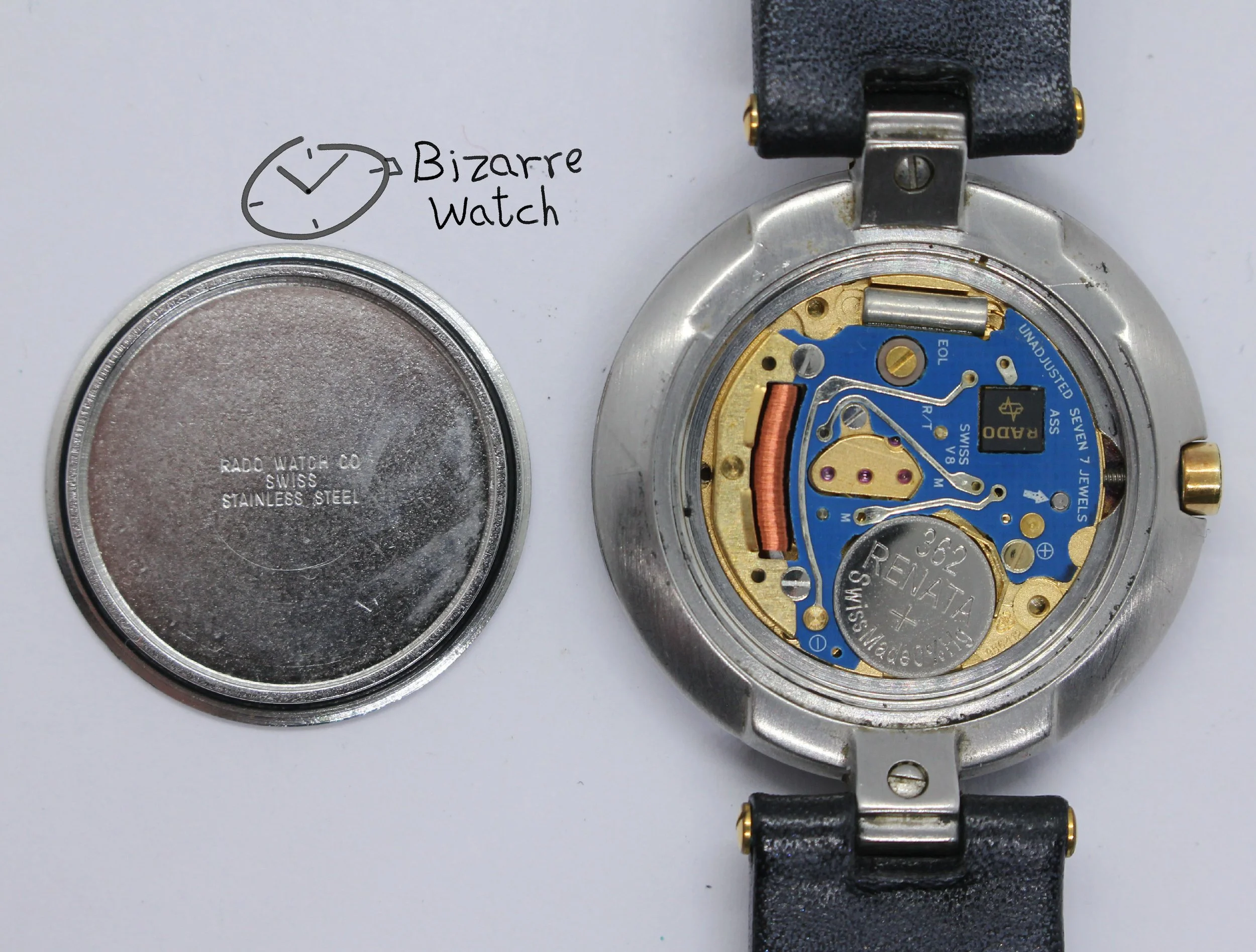 eta 956.412 movement vintage Rado La Coupole Yellow Dial 30mm 129.4077.4 Domed Sapphire Leather Strap Watch women ladies unisex bizarre