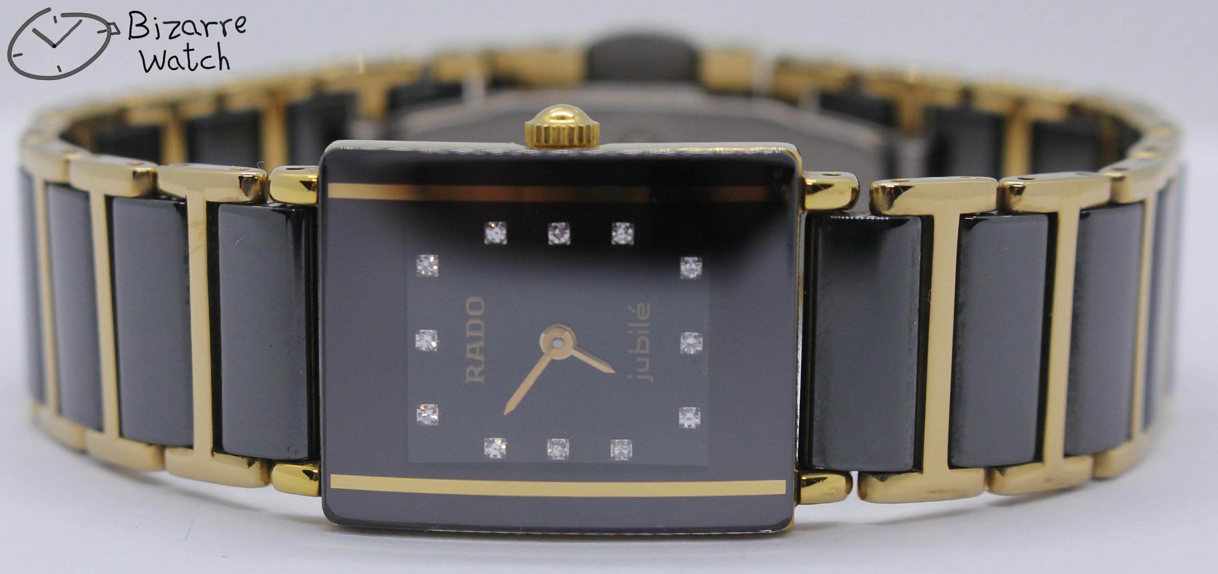 153.0383.3 ساعة ساعه رادو الماس ألماس ألماظ الماظ حريمي حريمى سيراميك ضد الخدش مستعمل مستعملة مستعمله عتيقه عتيقة قديمة