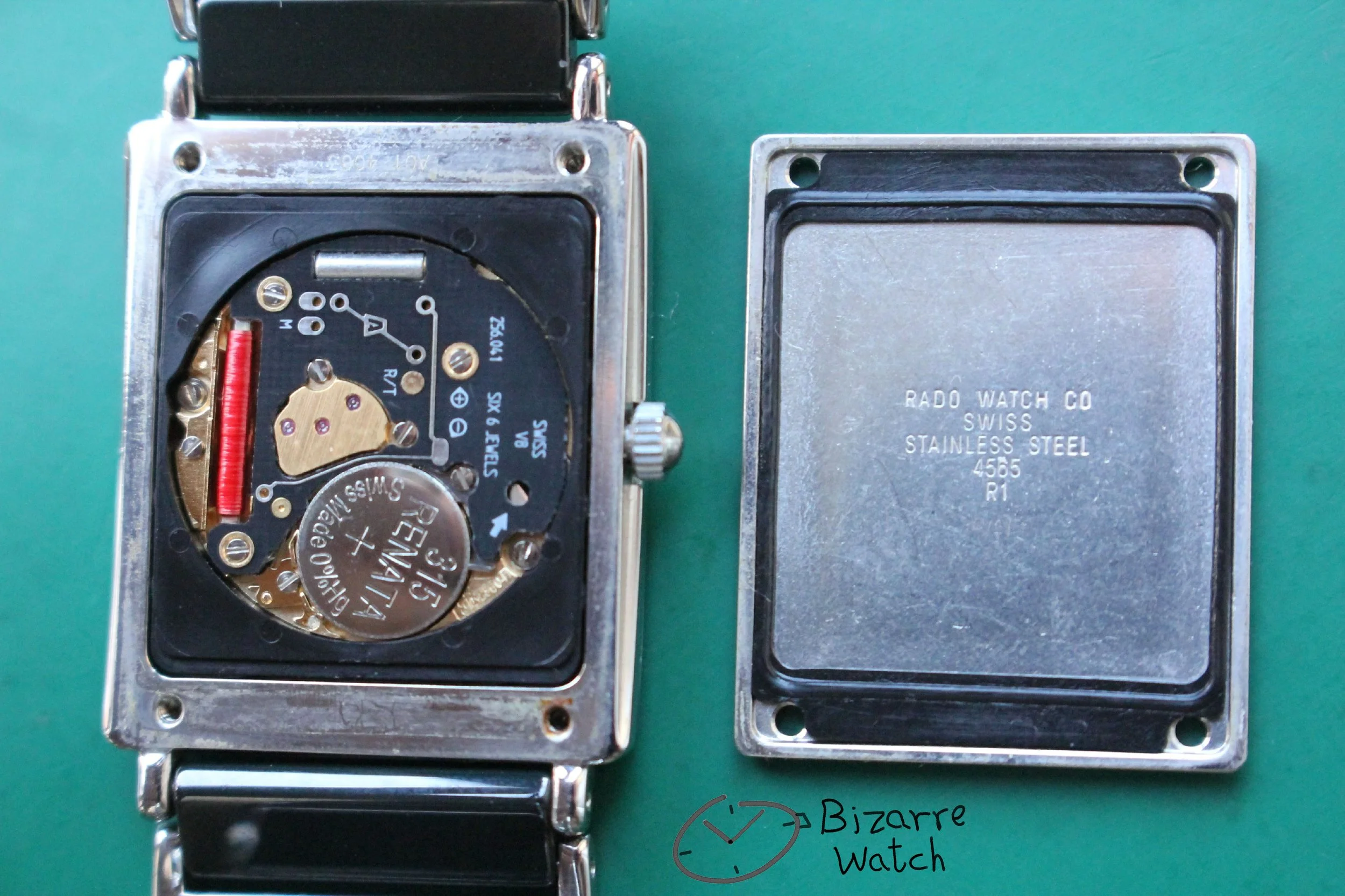 swiss eta 256.041 movement Scratchproof Rado Black Ceramic Diastar Integral 160.0486.3 Watch men gents bizarre bizarrewatch