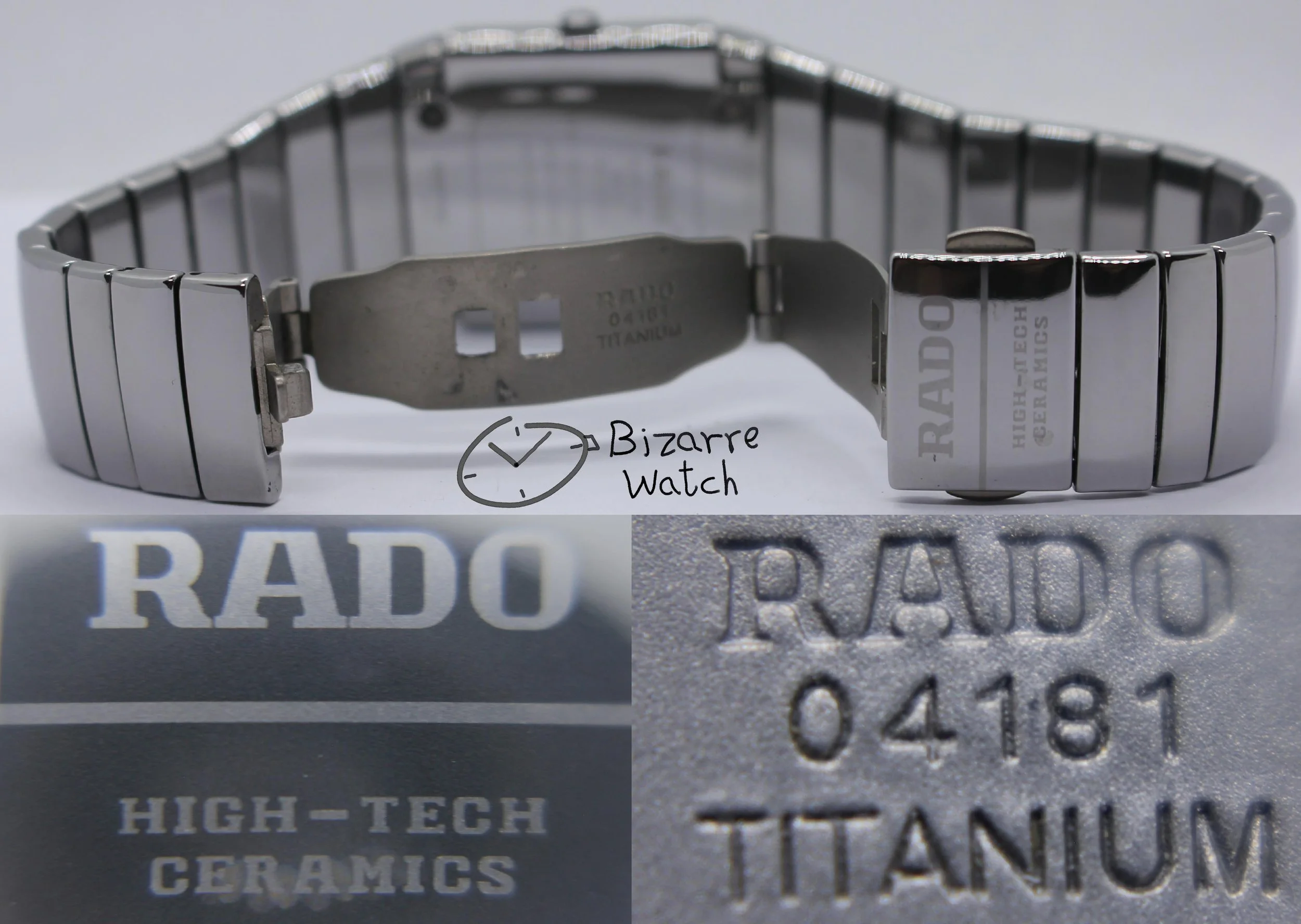 clasp 04181 R13332122 Box Papers full set warranty card guarantee Rado Sintra Diastar Teaked Dial Silver 152.0332.3 Ceramic Titanium Watch