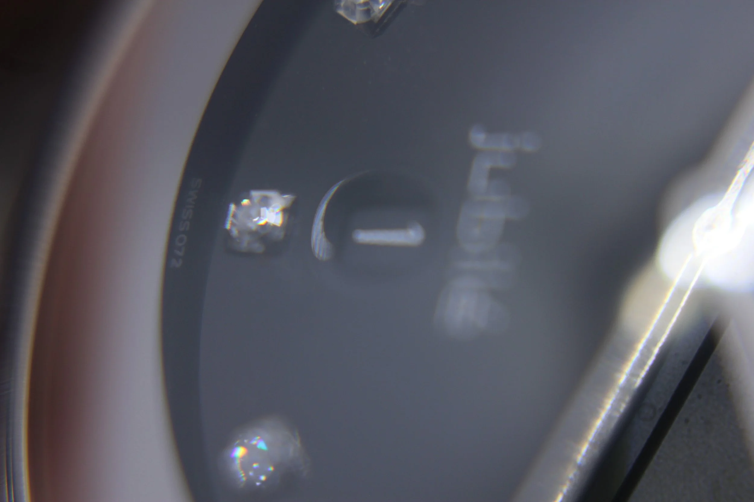 Dial 072 jubile jubilee Jubilé vintage diamonds 129.0531.3 RADO Coupole 129.0531.3 Domed Sapphire Black 33mm Stainless Steel Watch bizarre men women unisex