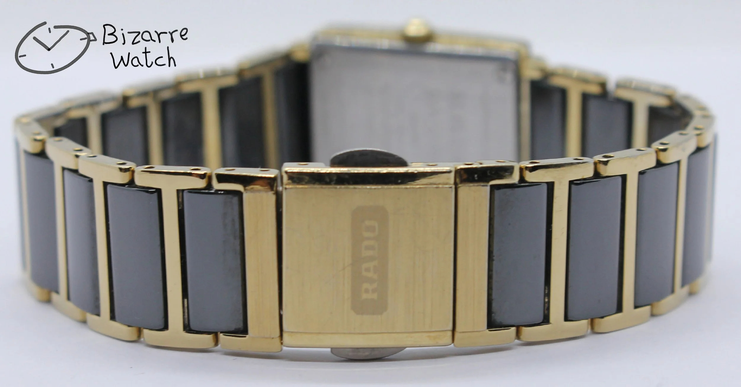 clasp 04400 titanium bracelet Rado Jubilé Jubile Scratchproof gold Black Ceramic Diastar Integral 153.0383.3 Watch Rado Integral Jubilee 153.0283.3 153.0283.3N bizarre bizarrewatch women ladies
