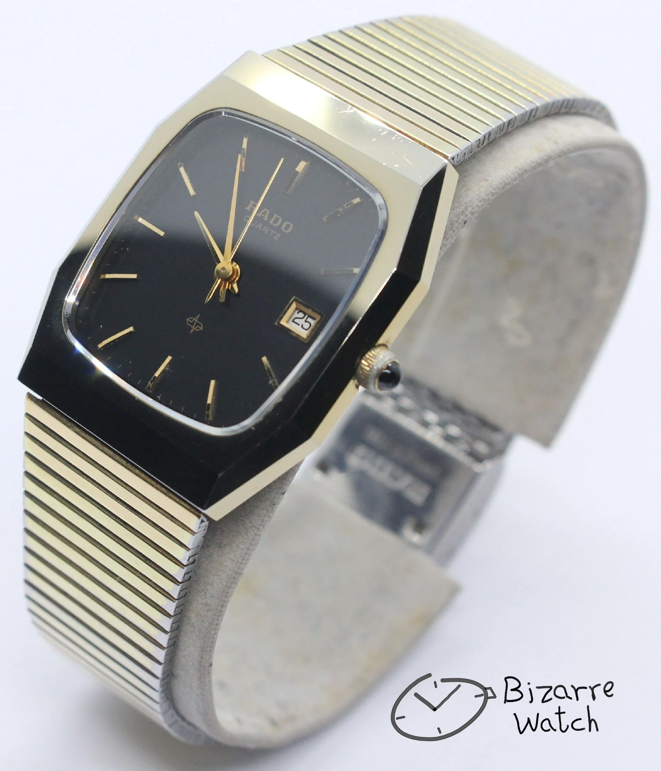 polarised polarized lens view goldplated gold plated bracelet Vintage Scratchproof Rado Diastar 129.9500.9 Tunsgten Carbide Goldplated Watch men women unisex pre-owned pre-owned bizarre