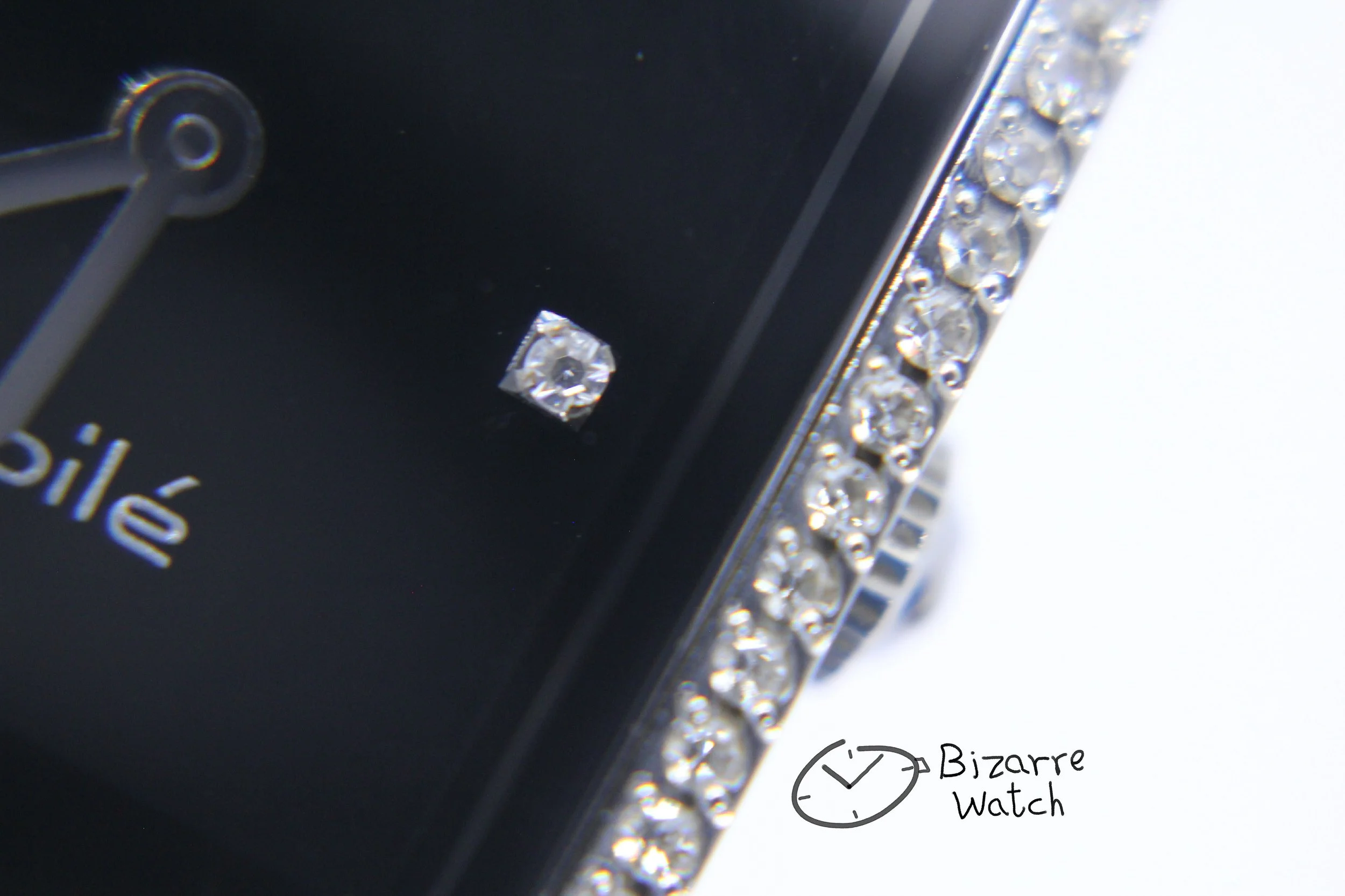 bezel dial hands 071 diamond 42 Diamonds Ladies Rado Ceramic Rado Integral Jubilé 153.0430.3 Watch jubilee jubile women ladies bizarre bizarrewatch