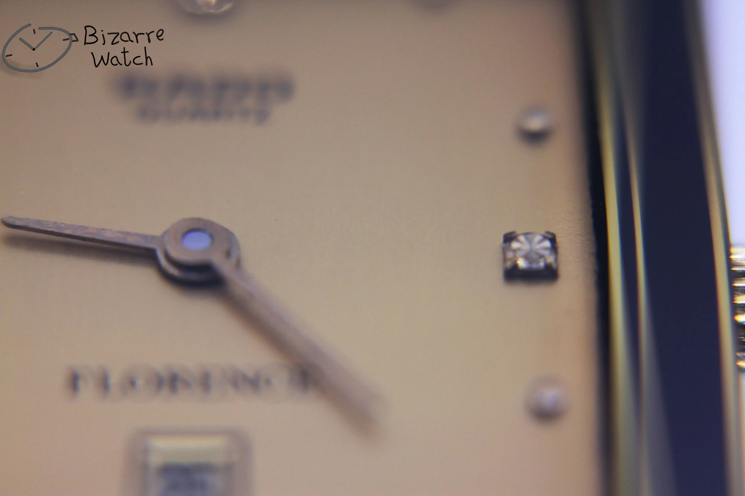 dial 025 hands logo date Vintage Goldplated 24mm Rado Florence 160.3530.2 Two Tone Bracelet Watch women men unisex used preowned pre-owned bizarre