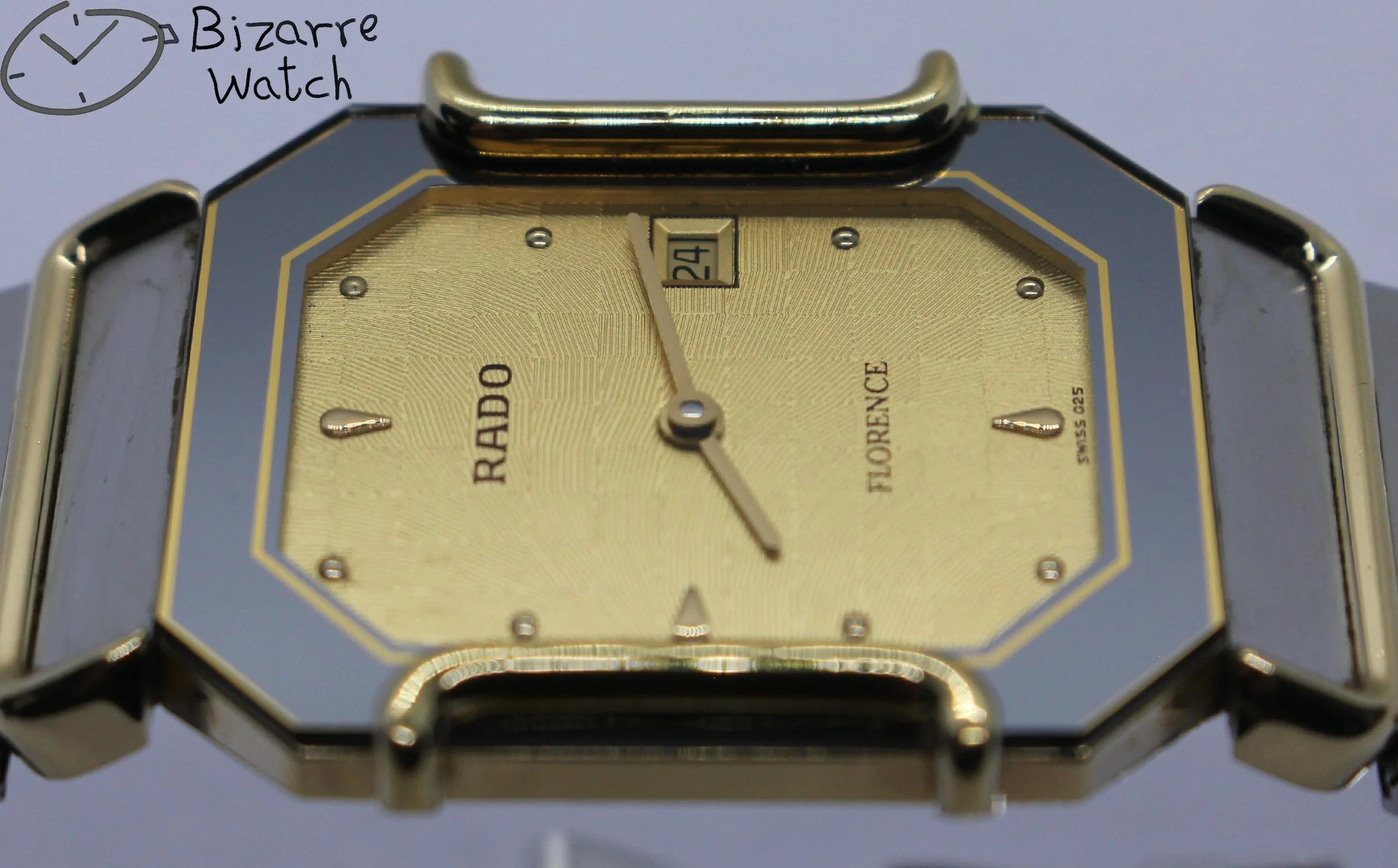 polarised polarized lens view Rare Vintage Rado Florence 160.3409.2 Two Tone 28mm Watch unisex men women ladies