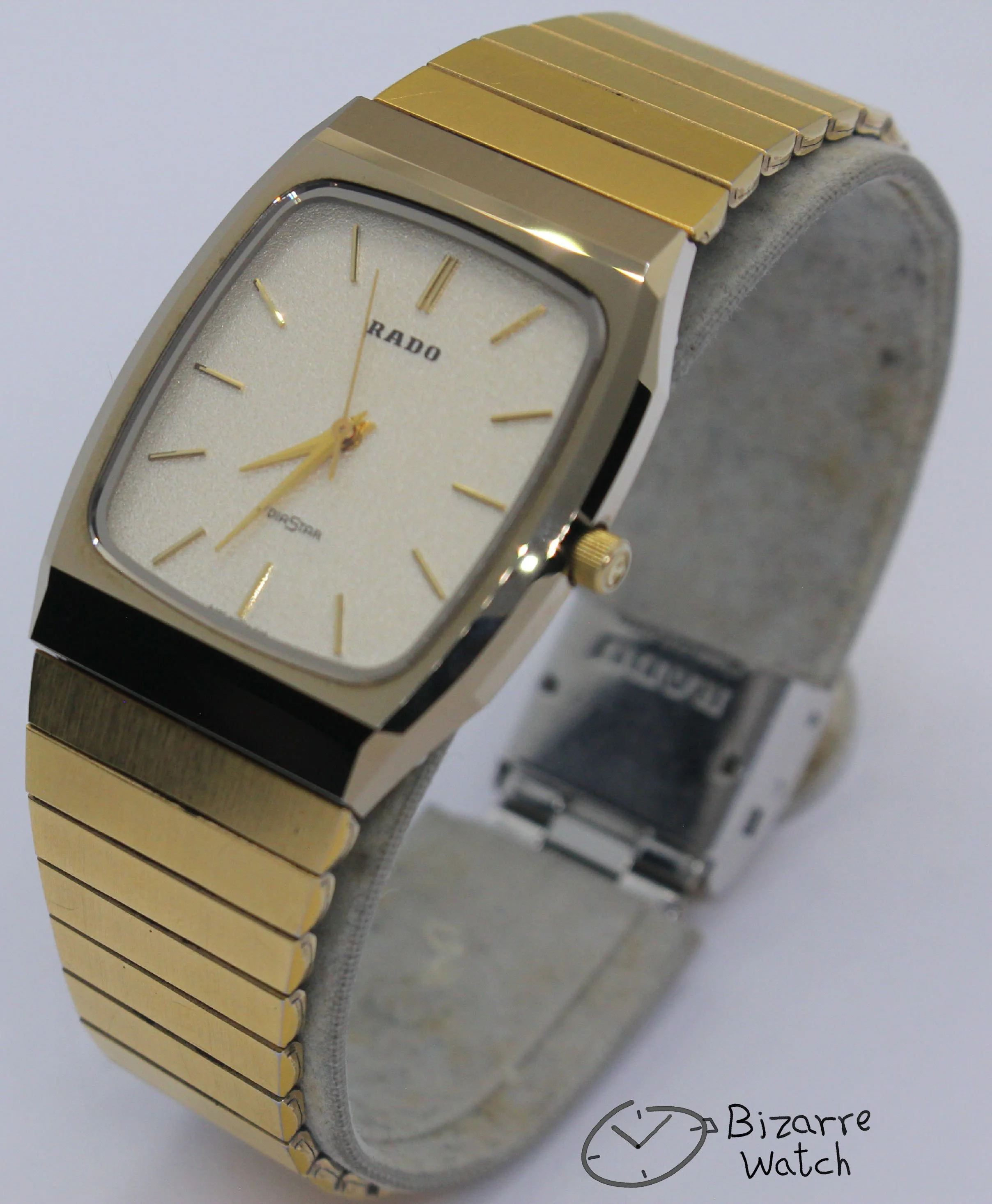 Vintage Scratchproof Rado Diastar 132.9505.3 Tungsten Goldplated Men Women Unisex Watch bizarre bizarrewatch
