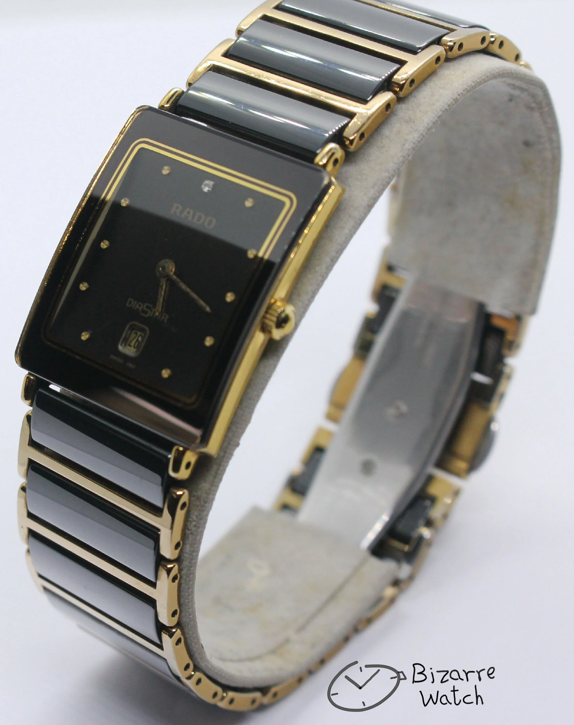 vintage Scratchproof Rado Integral Diastar Ceramic 160.0281.3N 160.0281.3 Watch bizarre men unisex women preowned used