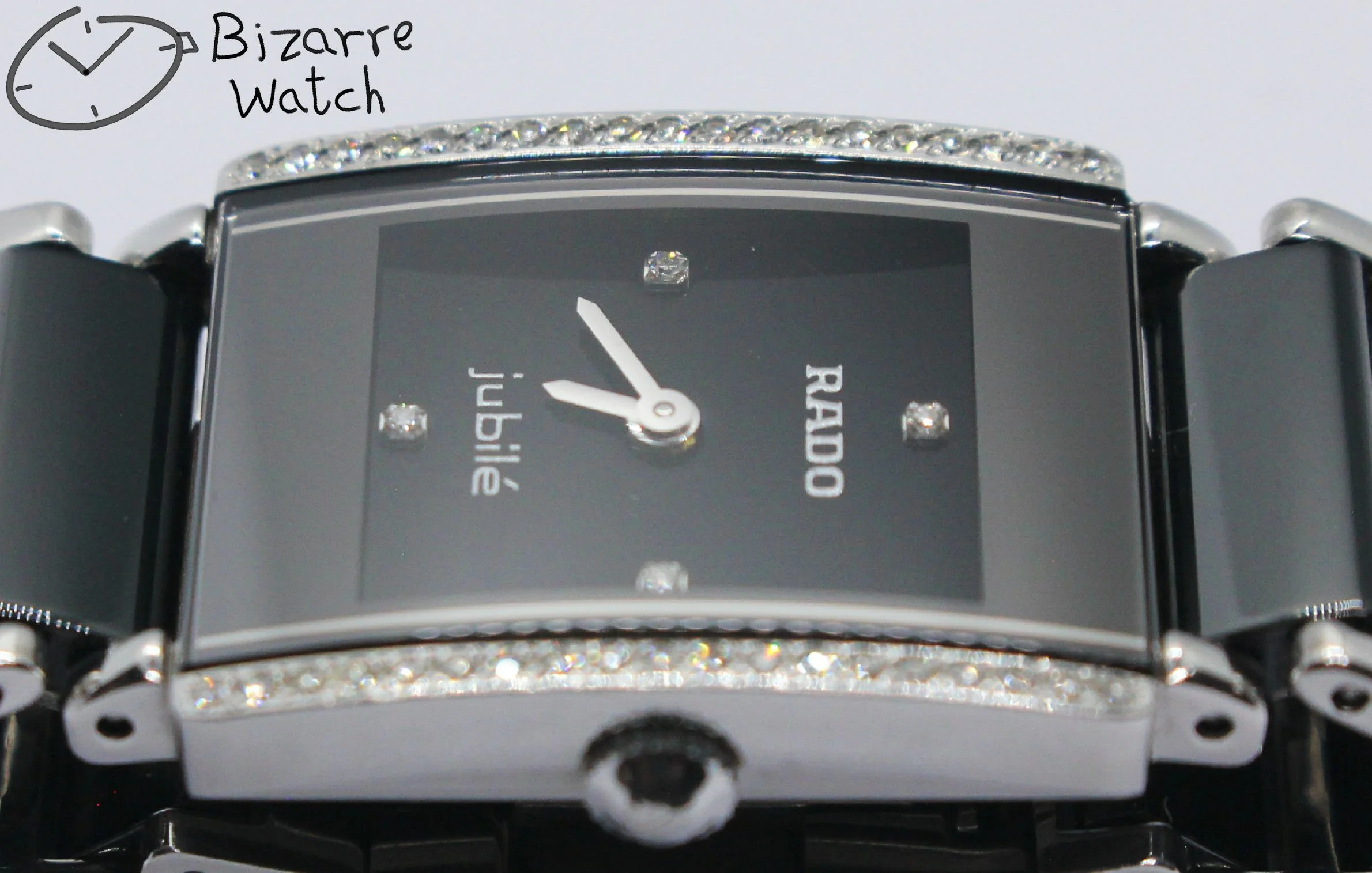 polarised polarized lens view full 42 Diamonds Ladies Rado Ceramic Rado Jubilé Integral Jubile 153.0430.3 Watch women ladies black silver bizarre