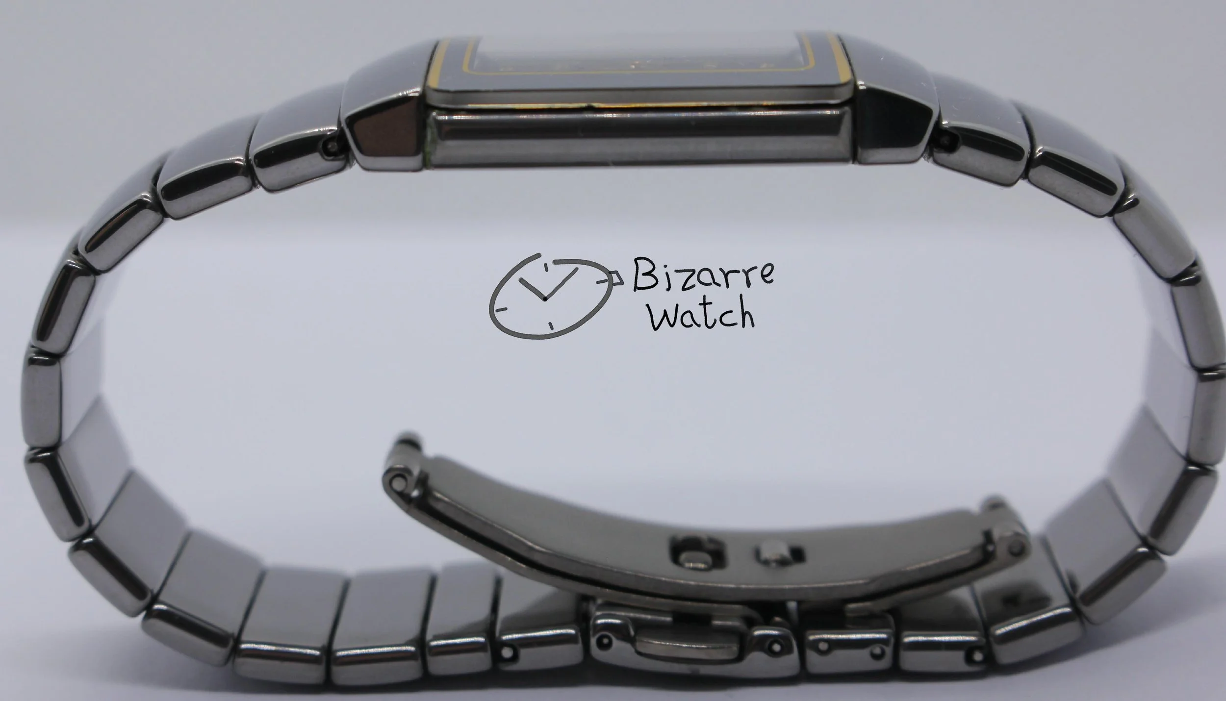 side view vintage scratchproof Rado Diastar Sintra 29mm Silver 152.0332.3 Ceramic Titanium Watch bizarre women men unisex