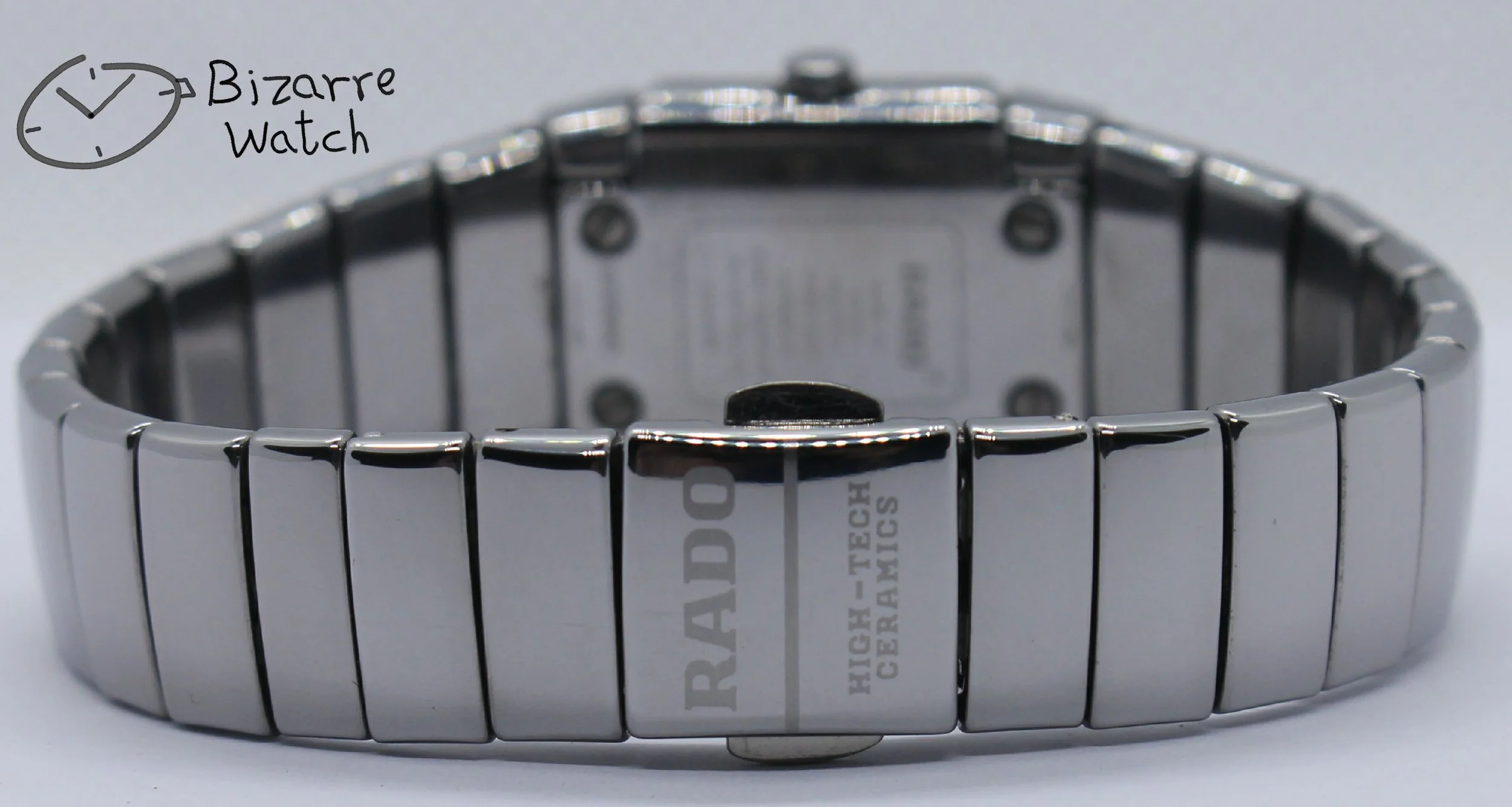 bracelet clasp 04183 Jubilé diamond Diamonds Rado Diastar Sintra Jubile jubiee 21mm Silver 153.0334.3 Ceramic Watch ladies women bizarre bizarrewatch