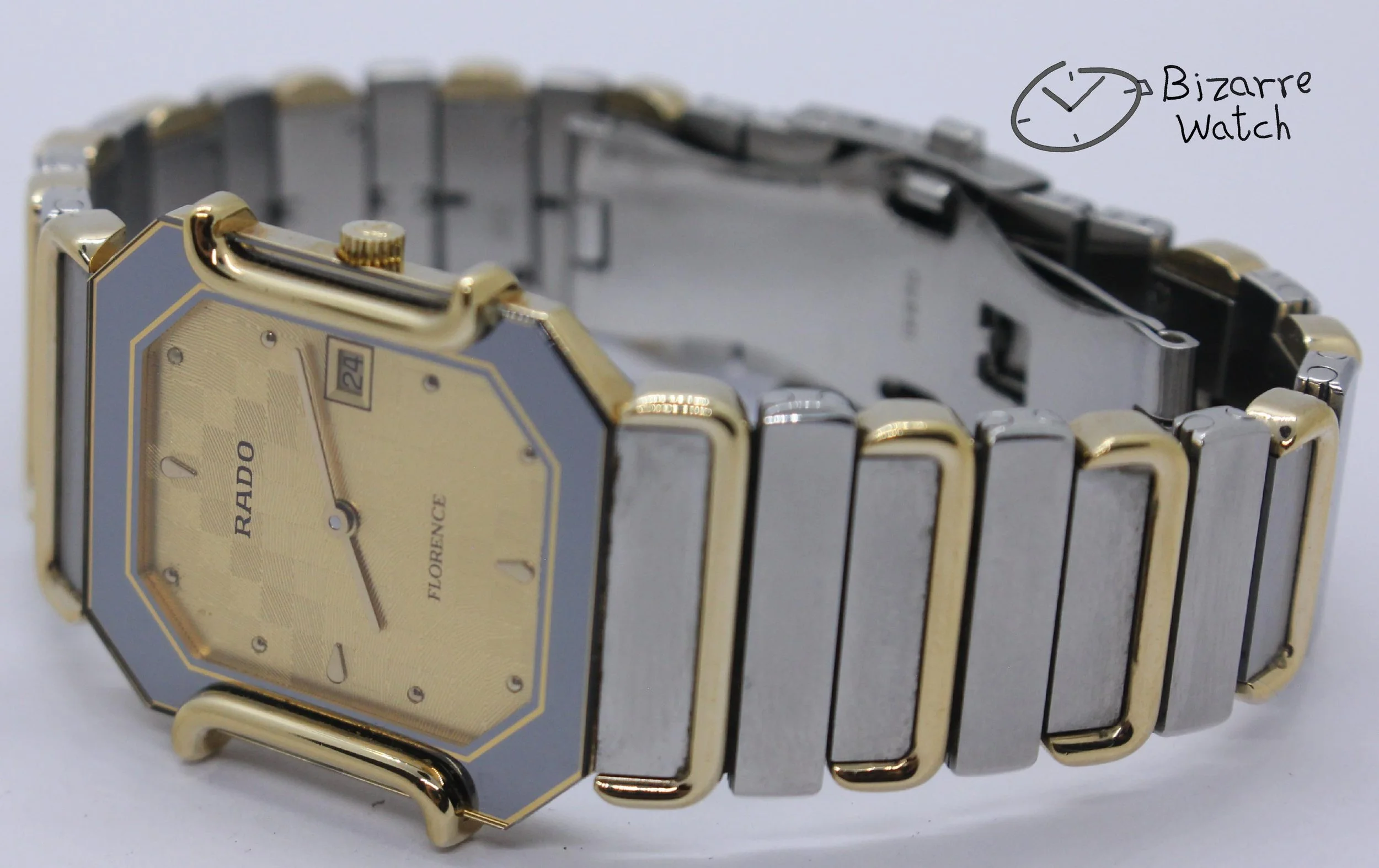 polarised polarized lens view Rare Vintage Rado Florence 160.3409.2 Two Tone 28mm Watch unisex men women ladies