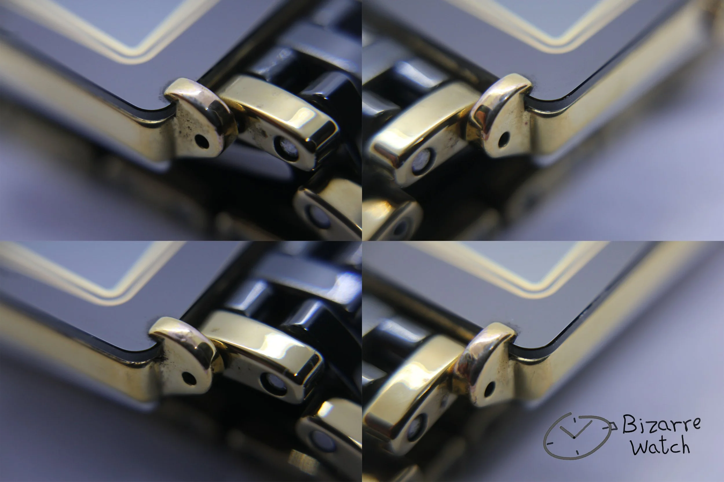 four corner view 4 diamonds diamond vintage Jubilé Scratchproof Rado Jubile Diastar 204.0356.3 High Tech Ceramics  ceramic Watch ladies women preowned used