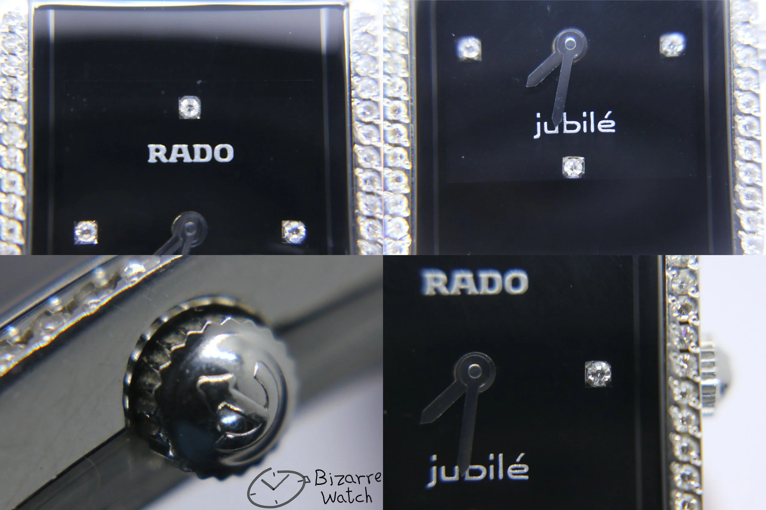 dial 071 hands crown diamond 42 Diamonds Ladies Rado Ceramic Rado Integral Jubilé 153.0430.3 Watch jubilee jubile women ladies bizarre bizarrewatch