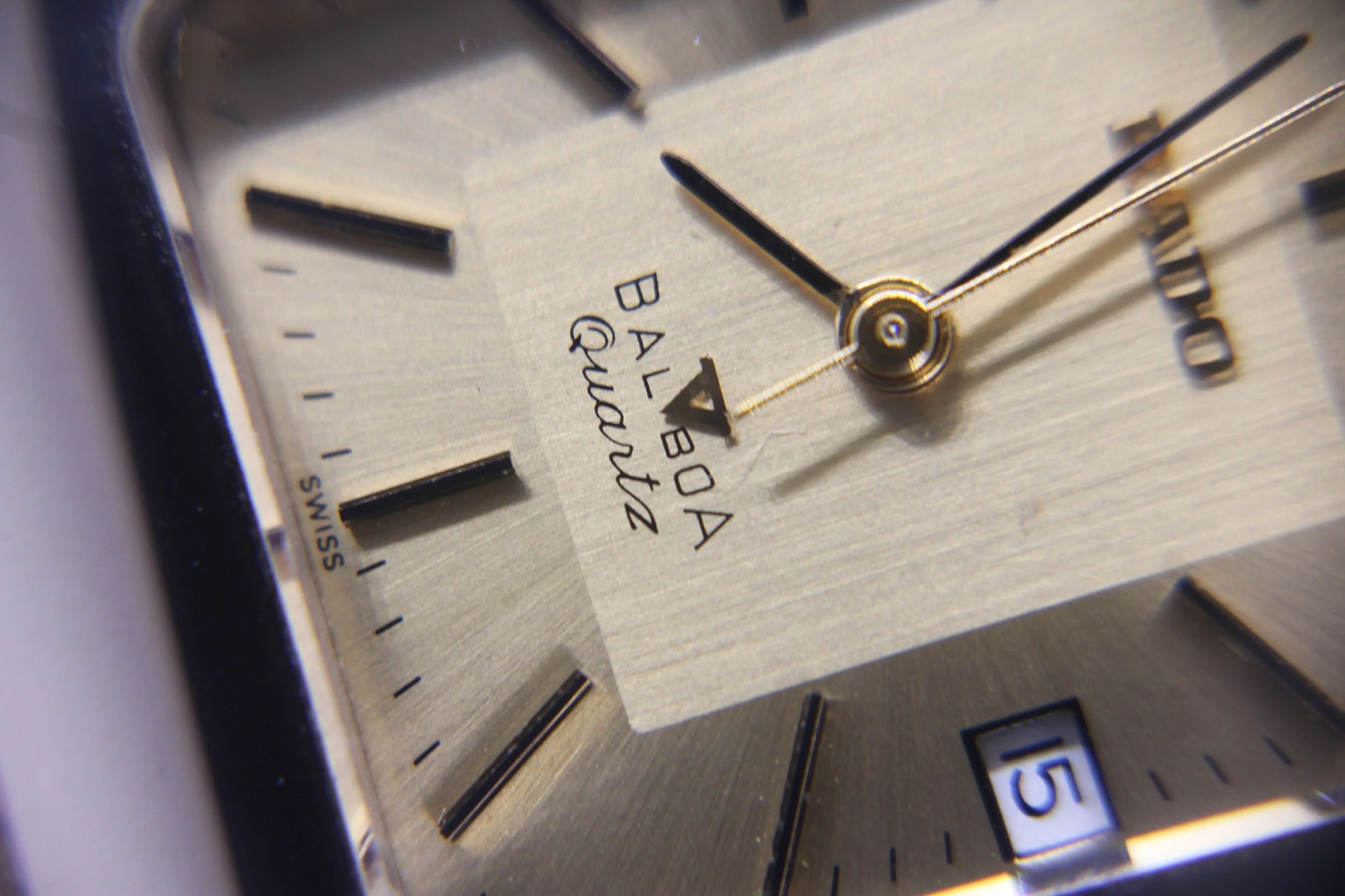 dial hands logo Gold Filled Vintage Scratchproof Rado Balboa K16 Tungsten Watch bizarre women men ladies gents