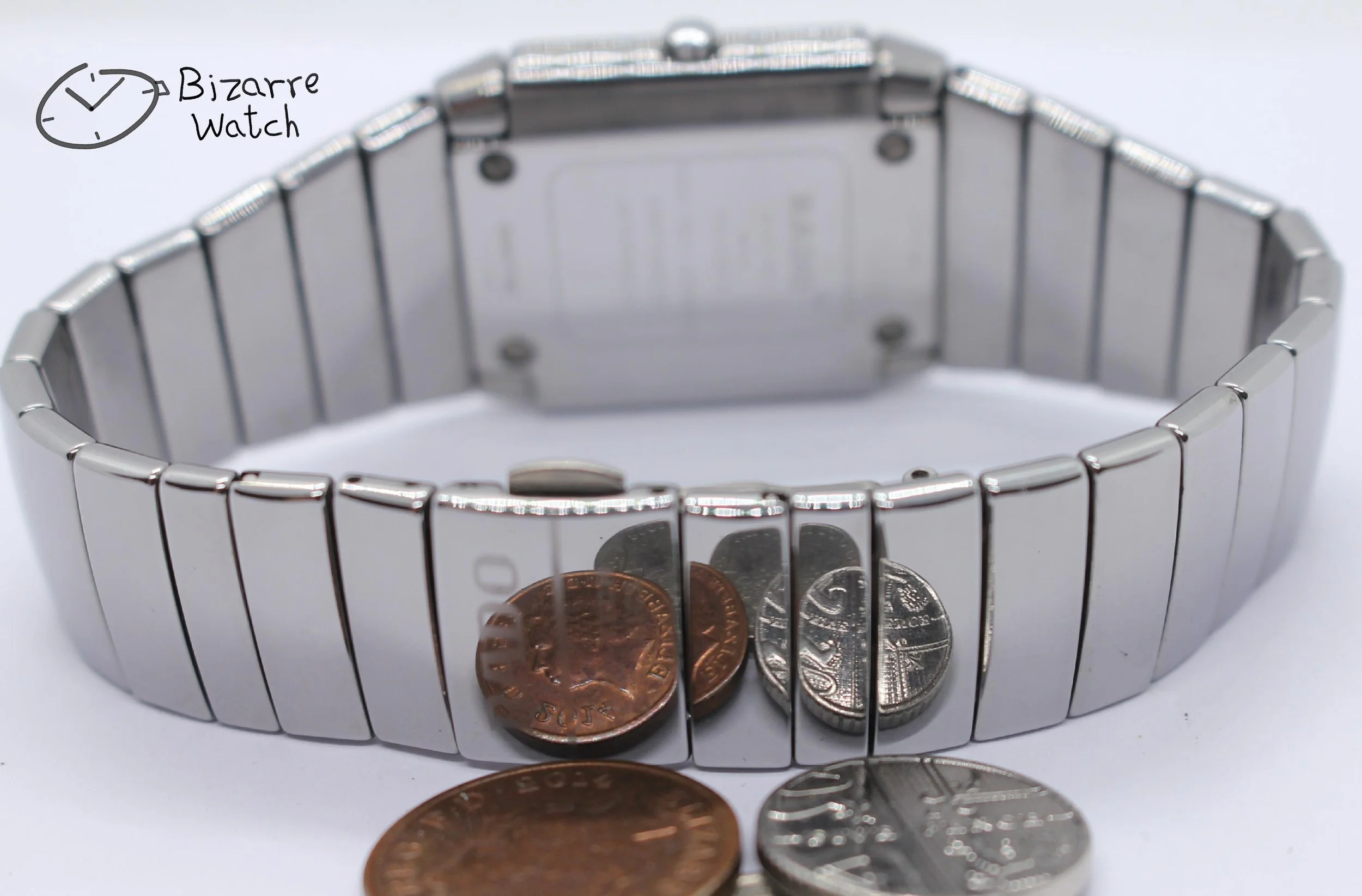 coin reflection mirror bracelet links clasp 04181 R13332122 Box Papers full set warranty card guarantee Rado Sintra Diastar Teaked Dial Silver 152.0332.3 Ceramic Titanium Watch