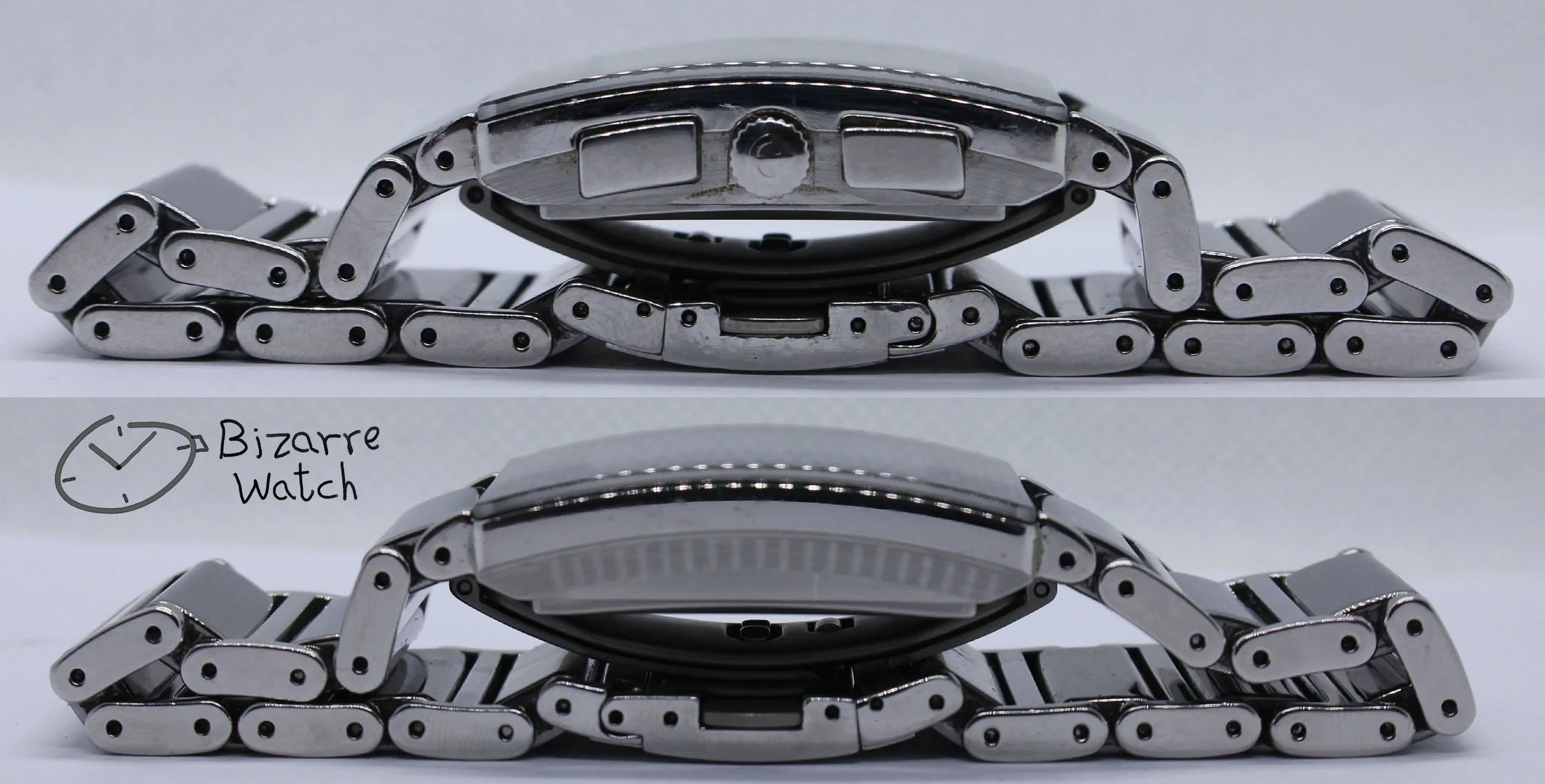 side Rado Diastar Chronograph Integral 538.0591.3 Ceramic blue silver Watch Titanium men unisex women