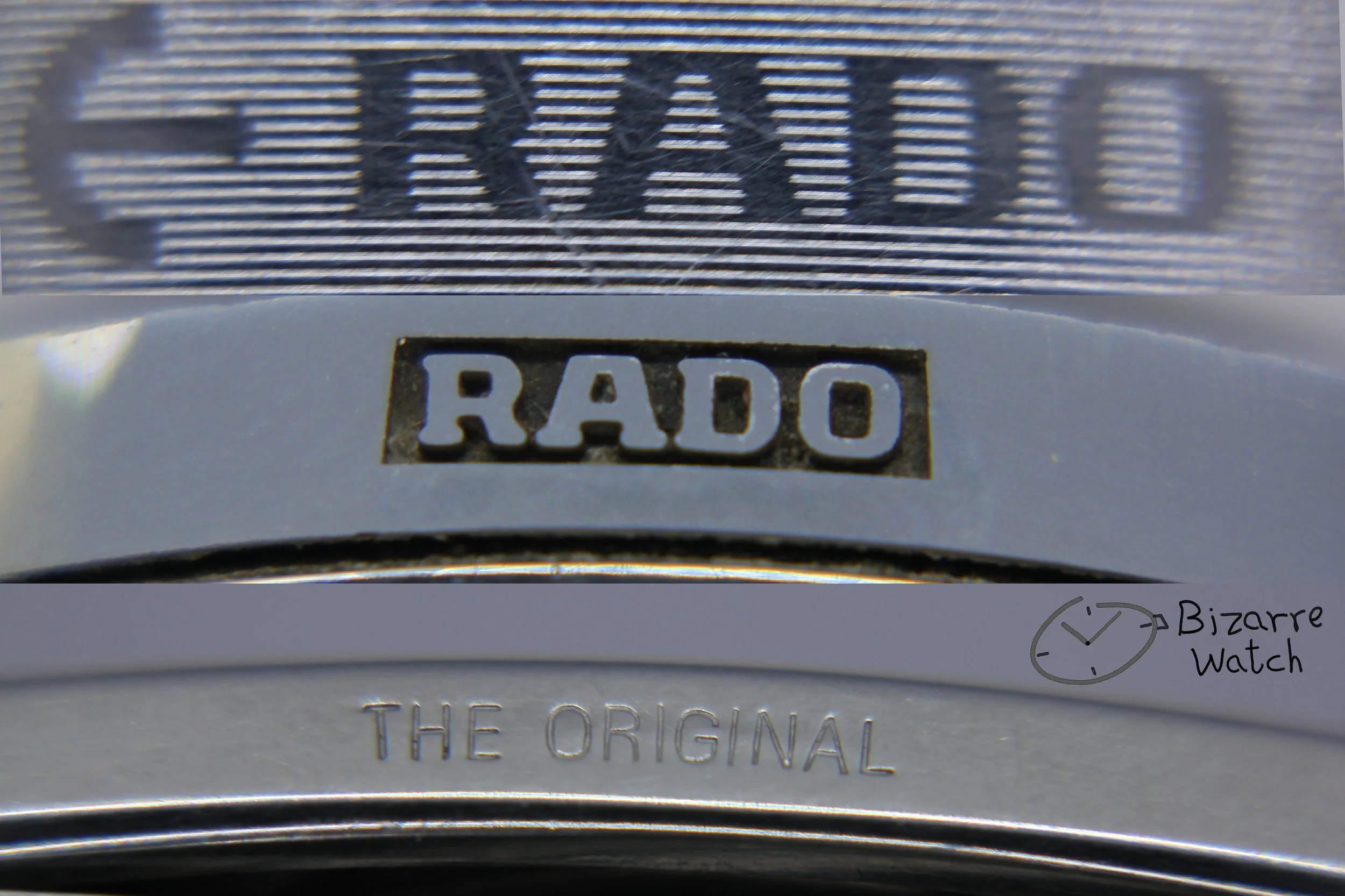 stainless steel bracelet clasp 01992 RADO diamond diamonds The Original Diastar Scratchproof 114.0391.3 Day Date 36mm Goldplated Watch men women unisex bizarre yellow