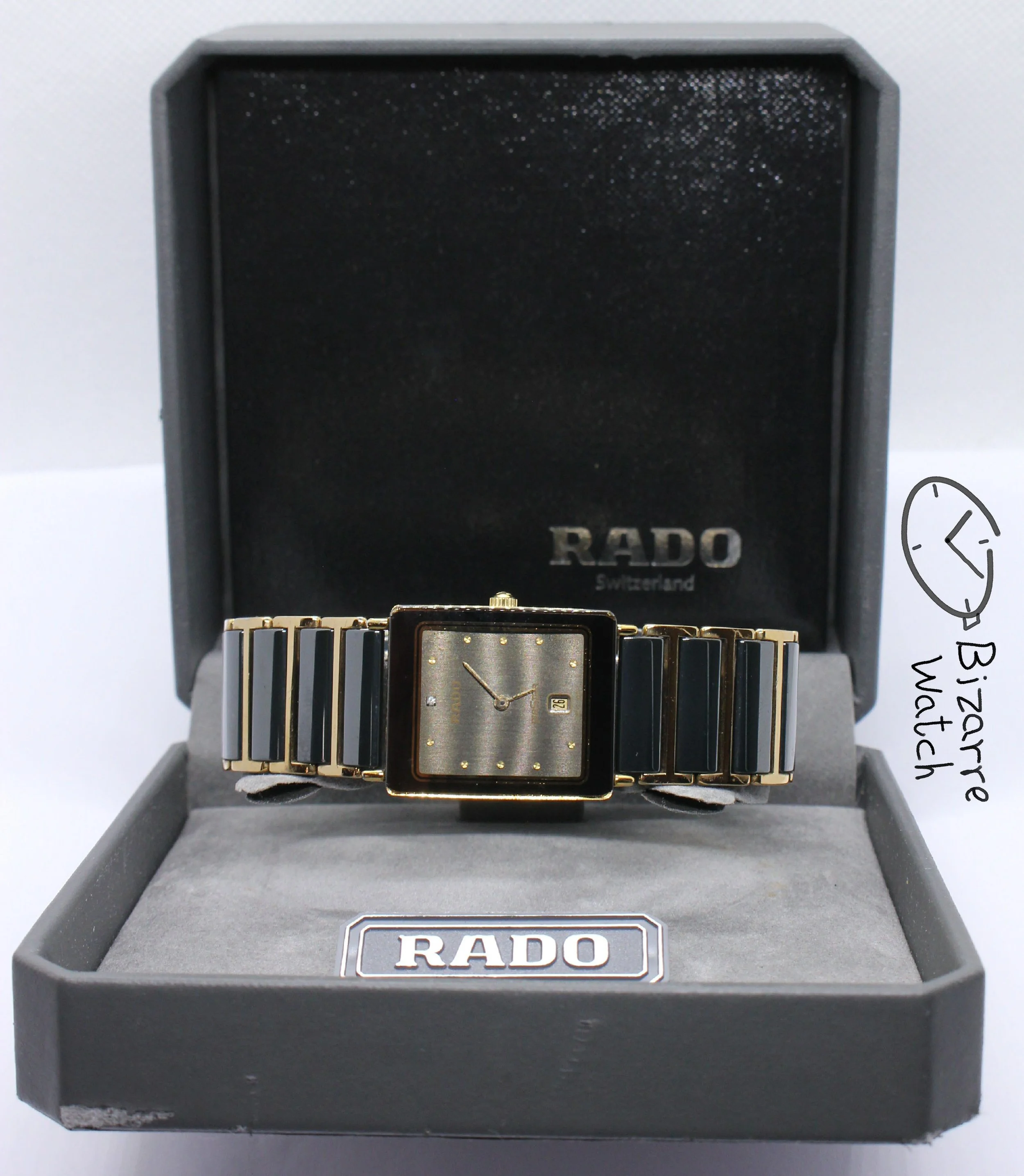 warranty guarantee card box papers vintage Scratchproof Rado Integral Diastar Ceramic 160.0281.3N 160.0281.3 Watch bizarre men unisex women preowned used