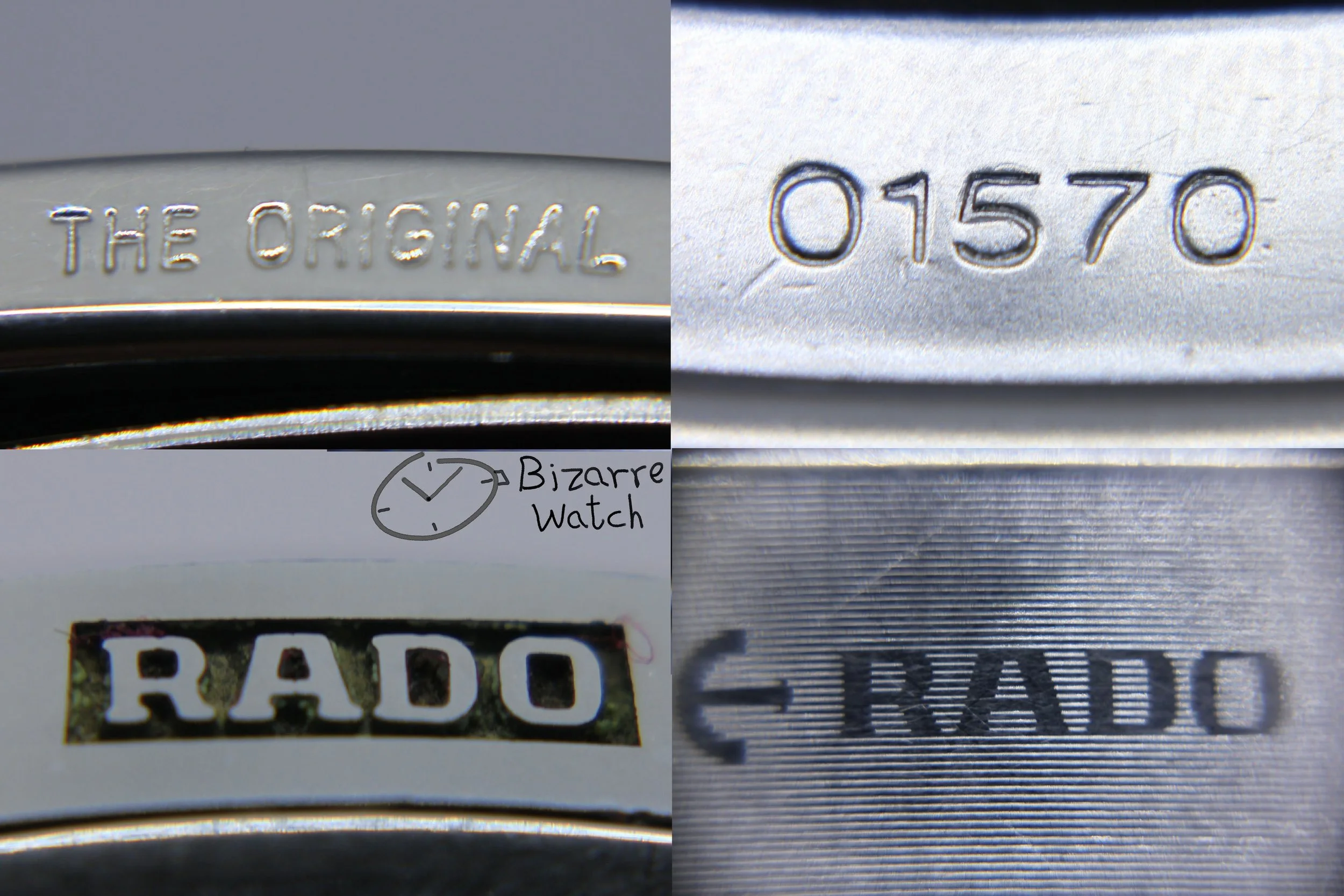 clasp 01570 black the new original RADO R12391153 Diastar Scratchproof 114.0391.3 Day Date 35mm Tungsten Carbide Bezel Stainless Steel Bracelet watch men unisex women bizarre day date vintage