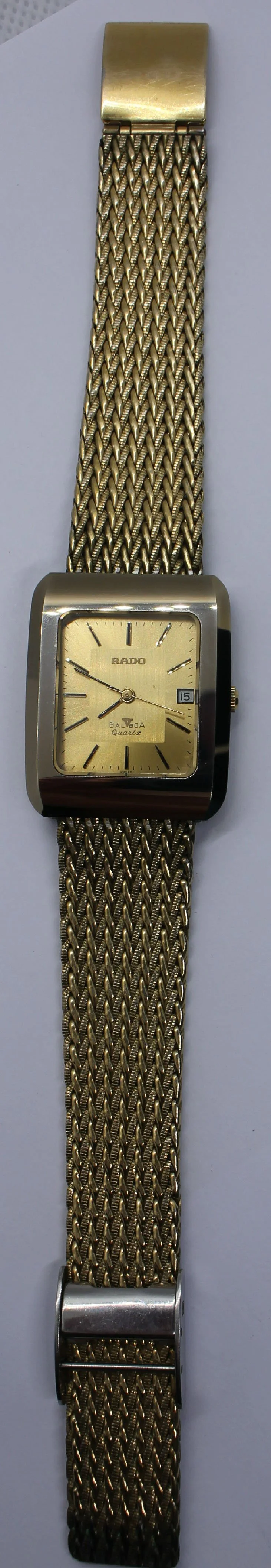 bracelet Gold Filled Vintage Scratchproof Rado Balboa K16 Tungsten Watch bizarre women men ladies gents