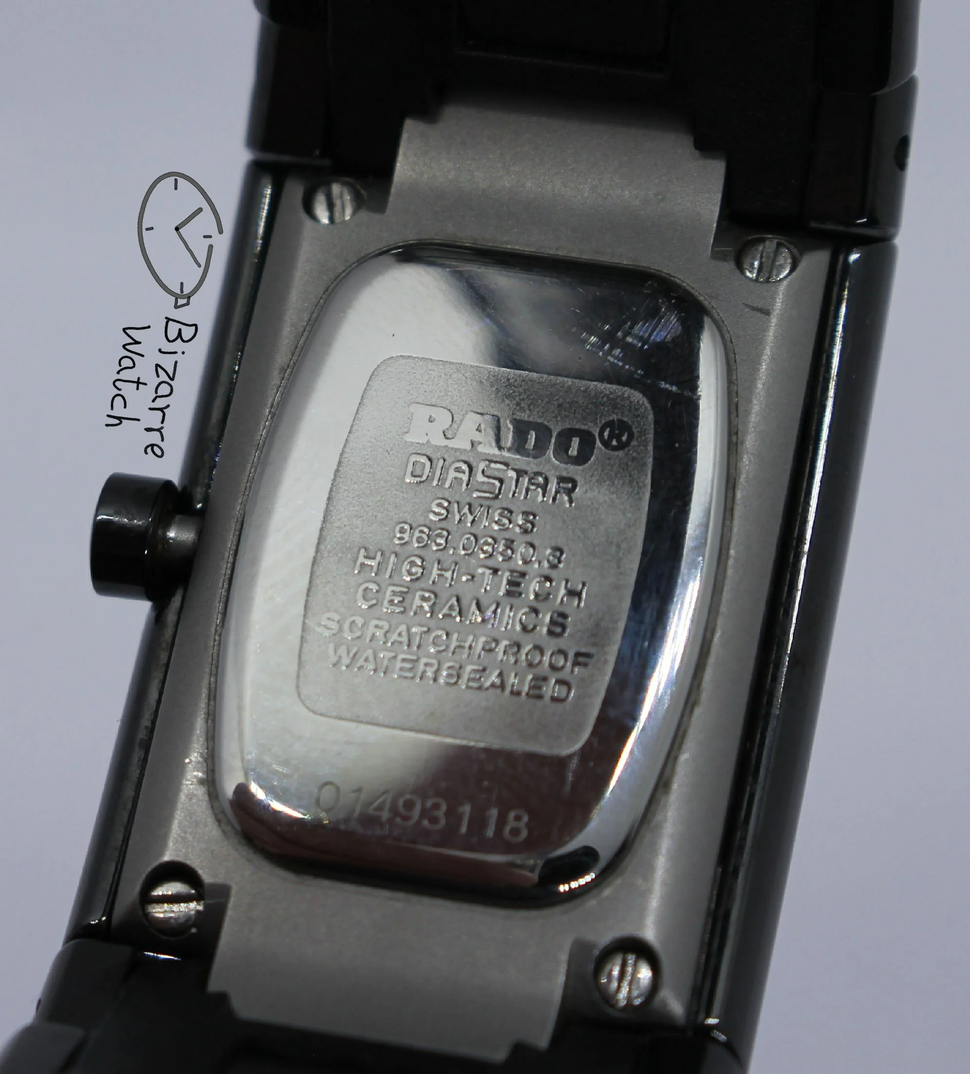 jubile vintage 4 Diamonds Scratchproof Rado Ceramica Jubilé Diastar 963.0350.3 Black Ceramic Watch women ladies preowned used