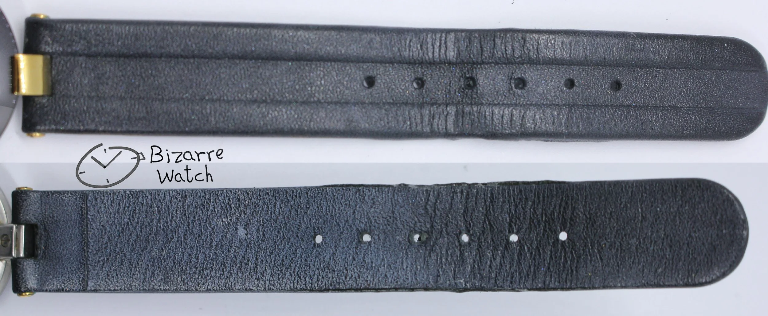 genuine band black vintage Rado La Coupole Yellow Dial 30mm 129.4077.4 Domed Sapphire Leather Strap Watch women ladies unisex bizarre