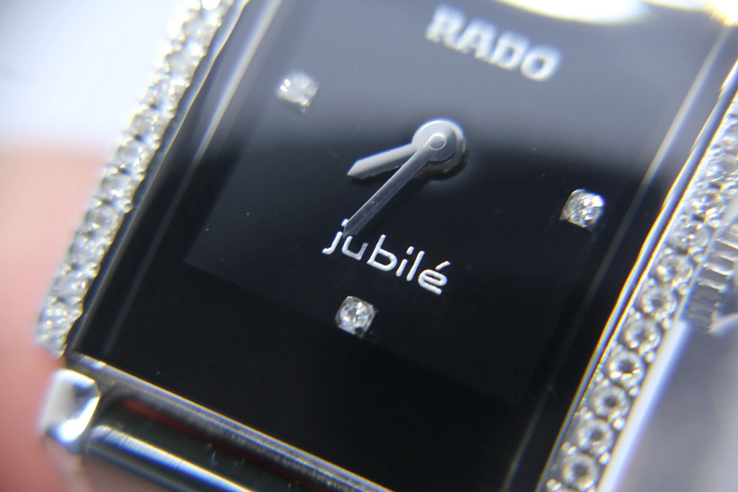 diamond 42 Diamonds Ladies Rado Ceramic Rado Integral Jubilé 153.0430.3 Watch jubilee jubile women ladies bizarre bizarrewatch