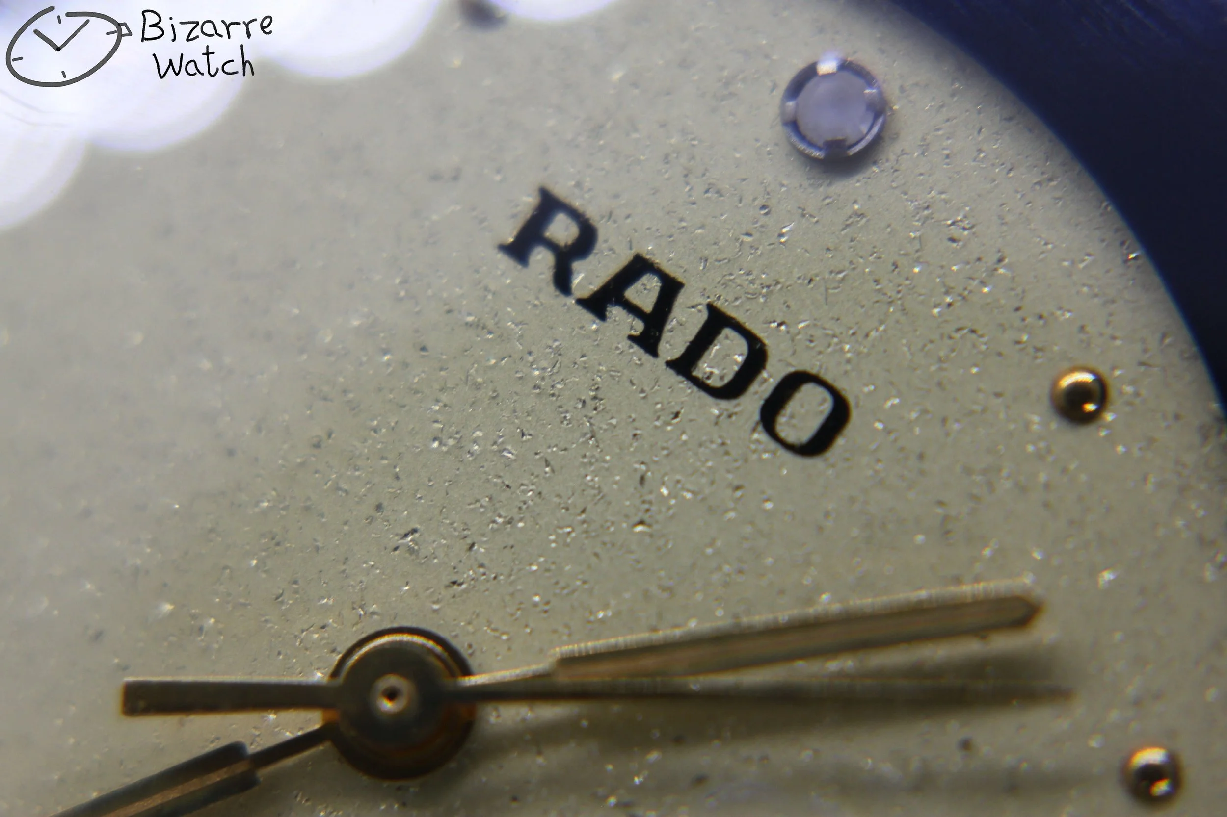 dial 063 vintage Rado La Coupole Yellow Dial 30mm 129.4077.4 Domed Sapphire Leather Strap Watch women ladies unisex bizarre