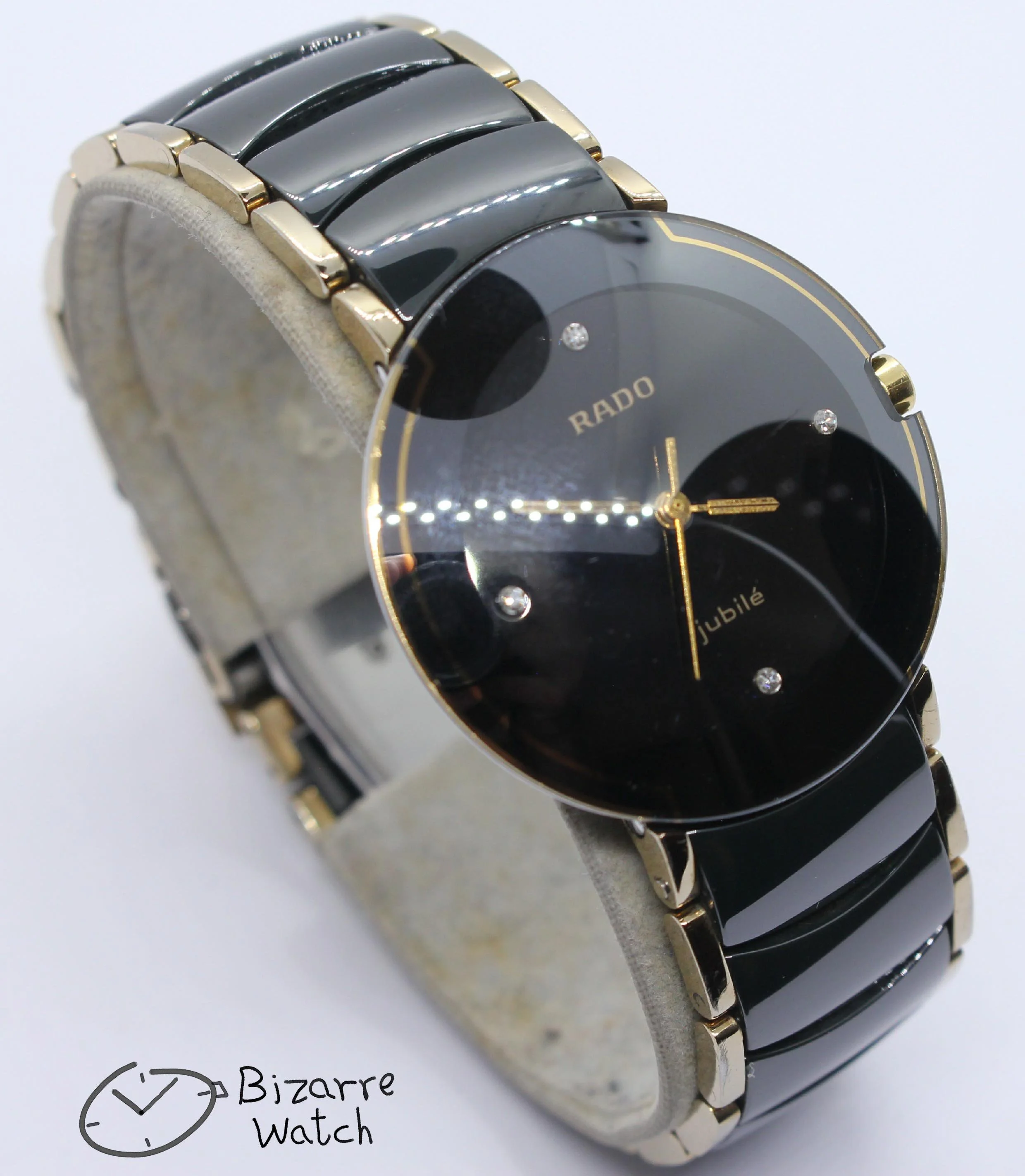 129.0300.3 الماس ألماس سيراميك ضد الخدش ساعة ساعه رادو يد رجالي حريمي رجالى حريمى عتيقة قديمة  مستعملة مستعمل قبة كوبول قبه سوار