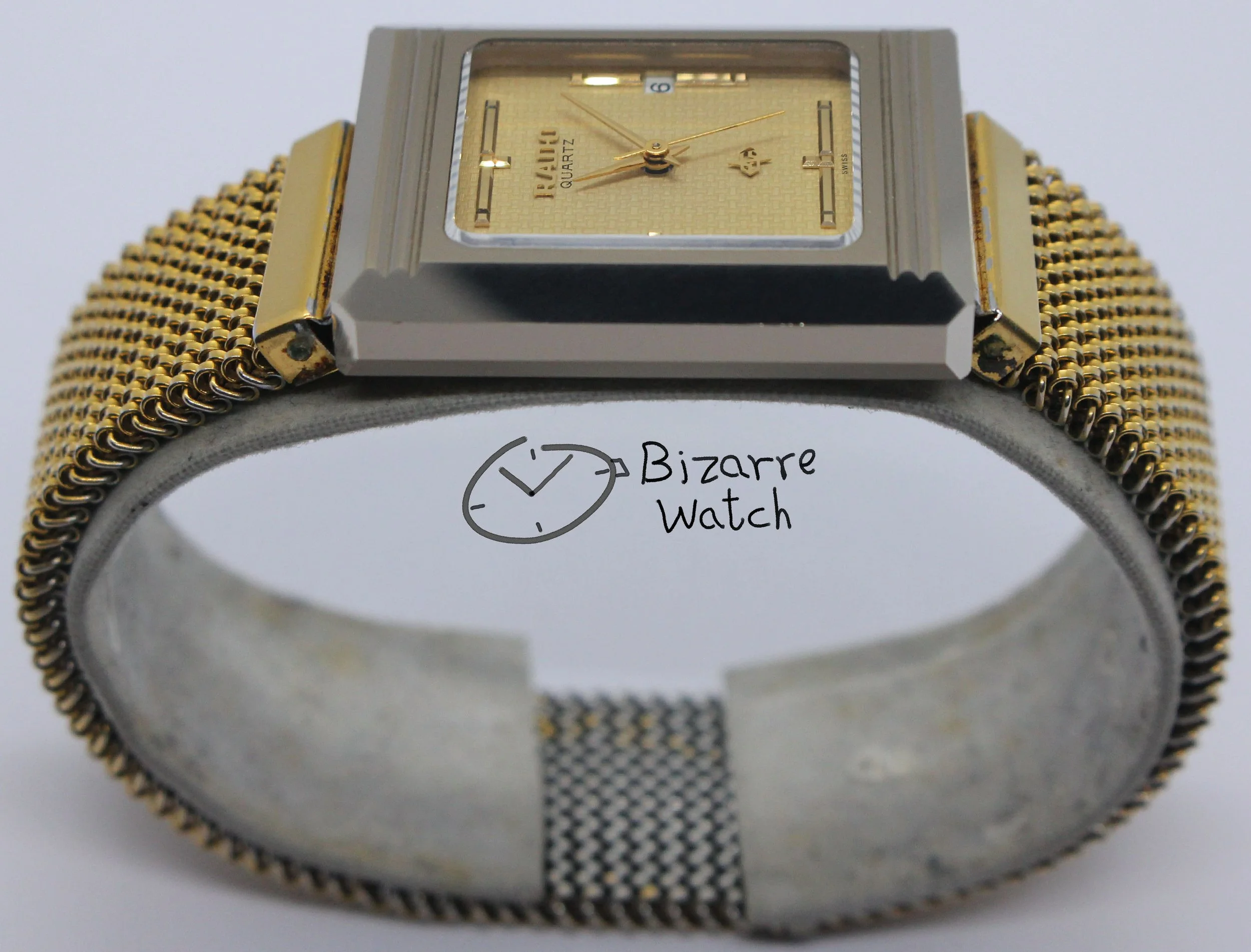 Rado Florence Goldplated 160.3677.2 Genuine Leather Watch