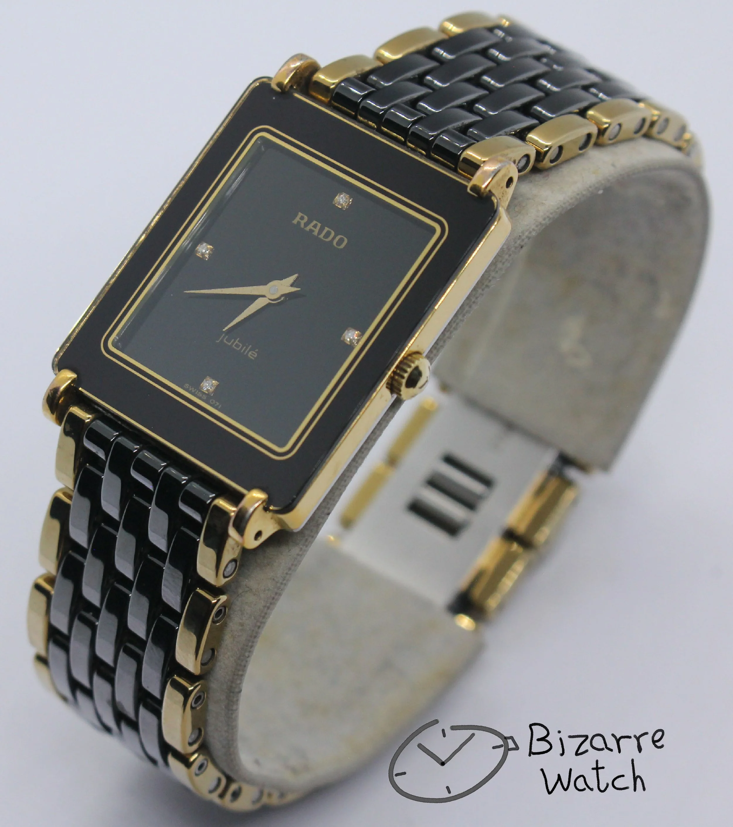 polarised polarized lens view 4 diamonds diamond vintage Jubilé Scratchproof Rado Jubile Diastar 204.0356.3 High Tech Ceramics  ceramic Watch ladies women preowned used