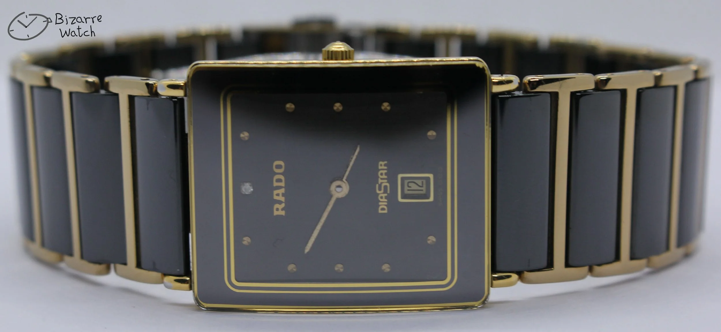 RADO DIASTER 153.0406.3 未使用 稼動品 Scratchproof Rado Ceramica Diastar 205.0295.3 Ceramic