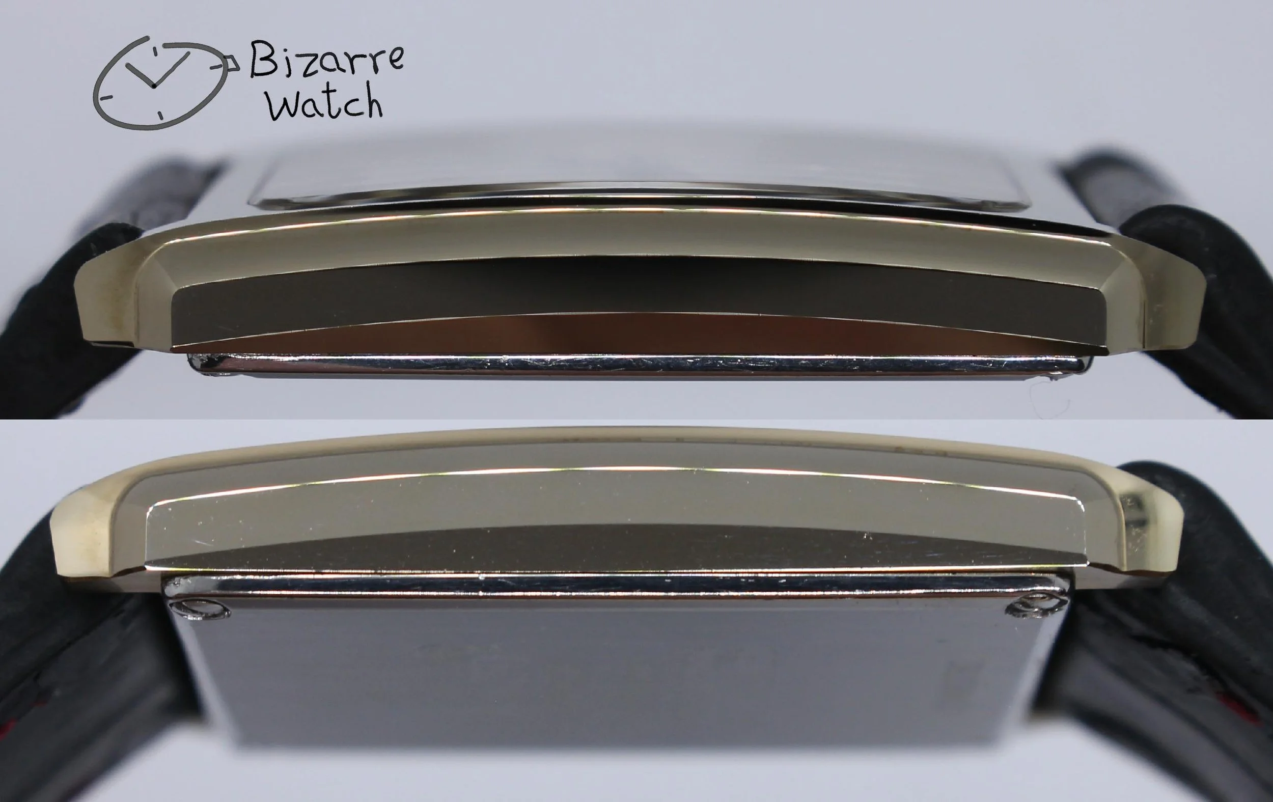 sides 160.0394.3 vintage roman numerals date Scratchproof 26mm Rado Diastar Tungsten case Genuine Leather Watch men women unisex bizarre