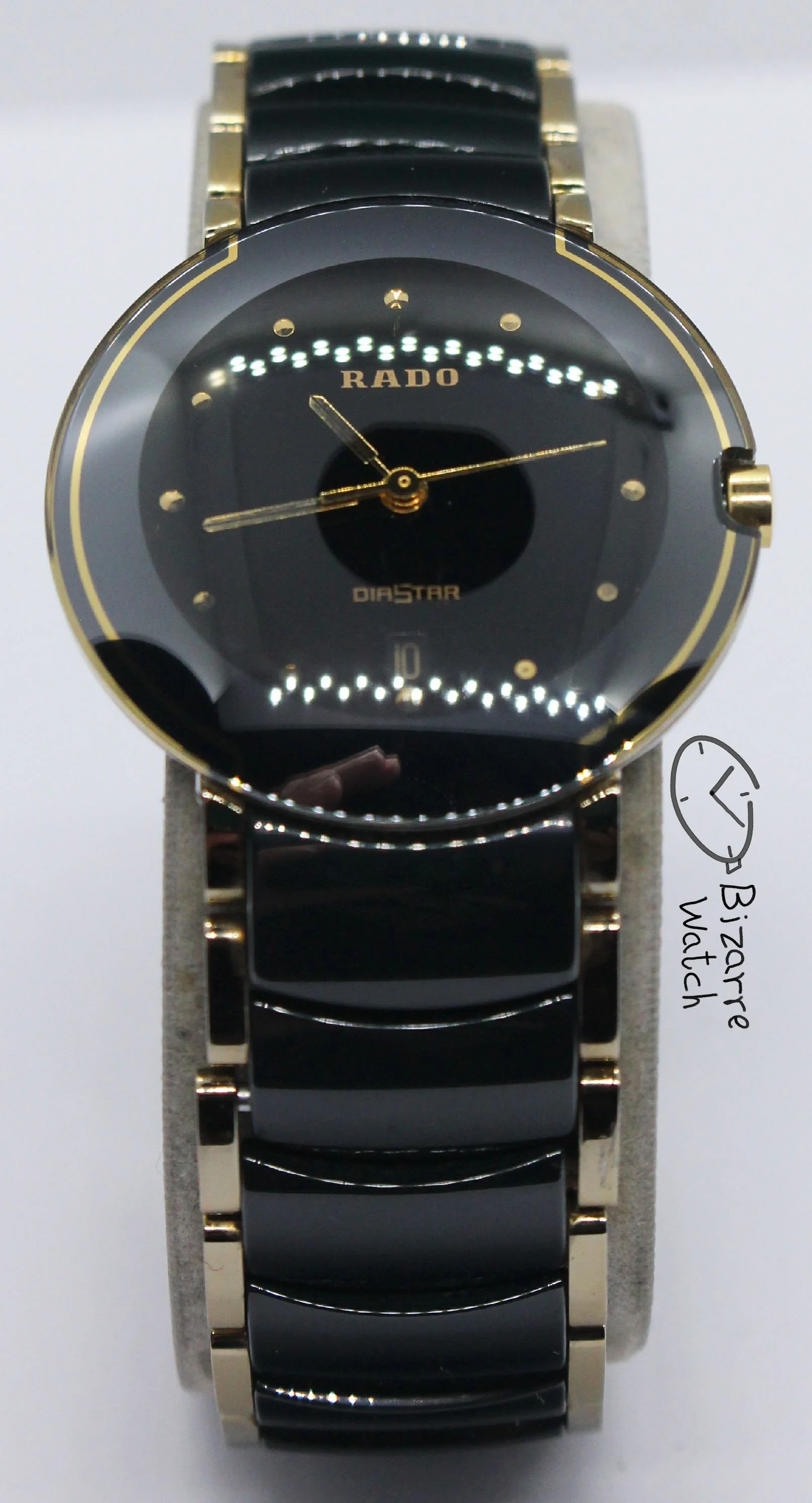 Scratchproof Vintage Rado Diastar 132.9504.3 Gunmetal Black
