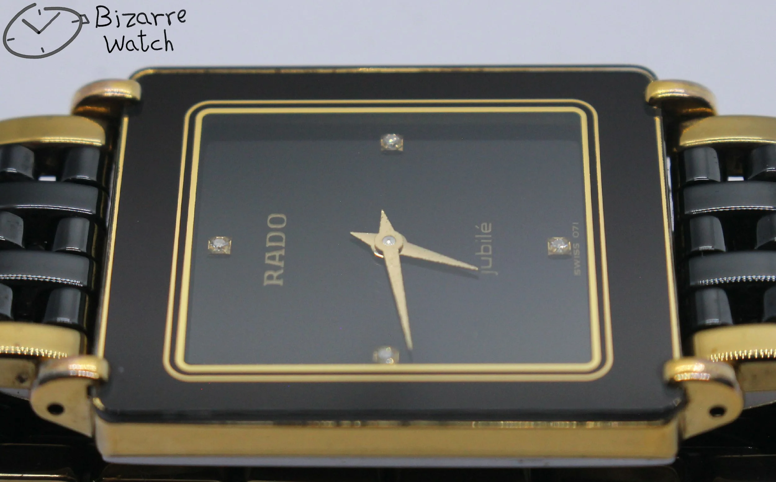 polarised polarized lens view 4 diamonds diamond vintage Jubilé Scratchproof Rado Jubile Diastar 204.0356.3 High Tech Ceramics  ceramic Watch ladies women preowned used