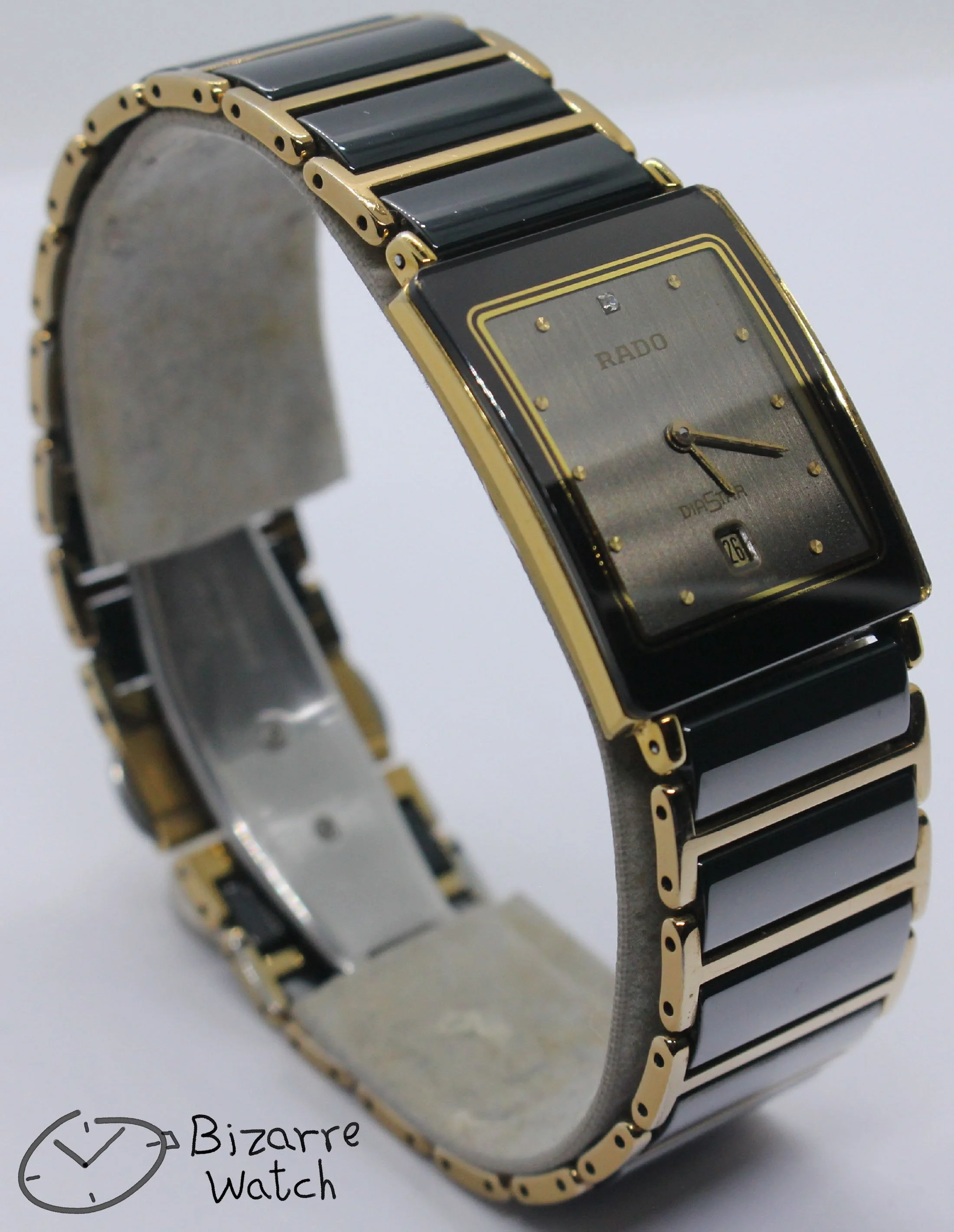 vintage Scratchproof Rado Integral Diastar Ceramic 160.0281.3N 160.0281.3 Watch bizarre men unisex women preowned used